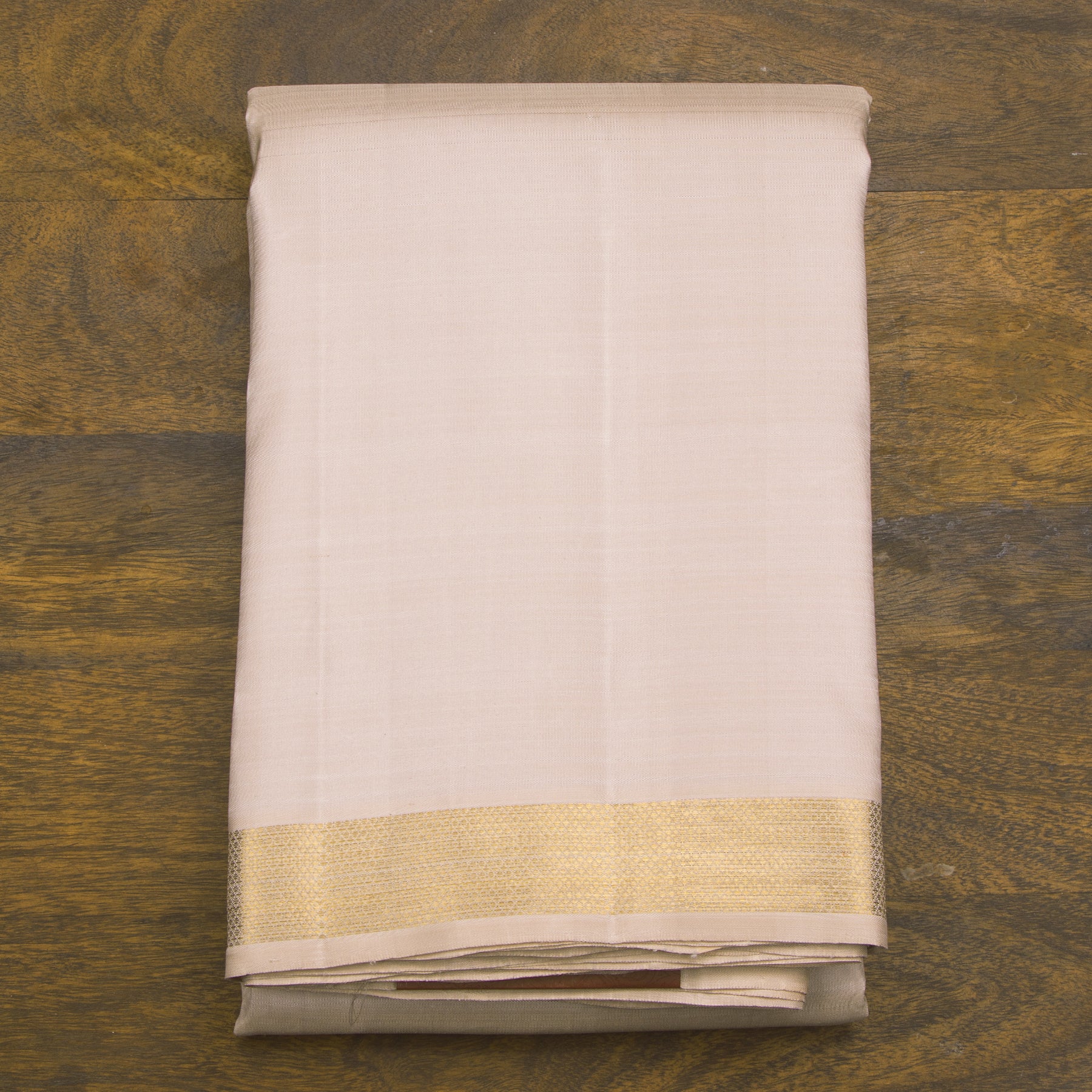 Kanakavalli Kanjivaram Silk Angavastram CO-ORD 25-109-AF001-03533 - Folded View