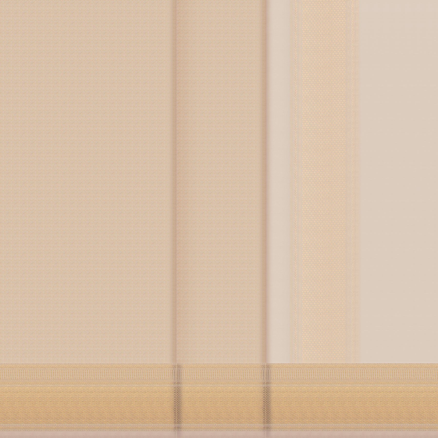 Kanakavalli Kanjivaram Silk Angavastram CO-ORD 25-109-AF001-04941 - Double Pleated View