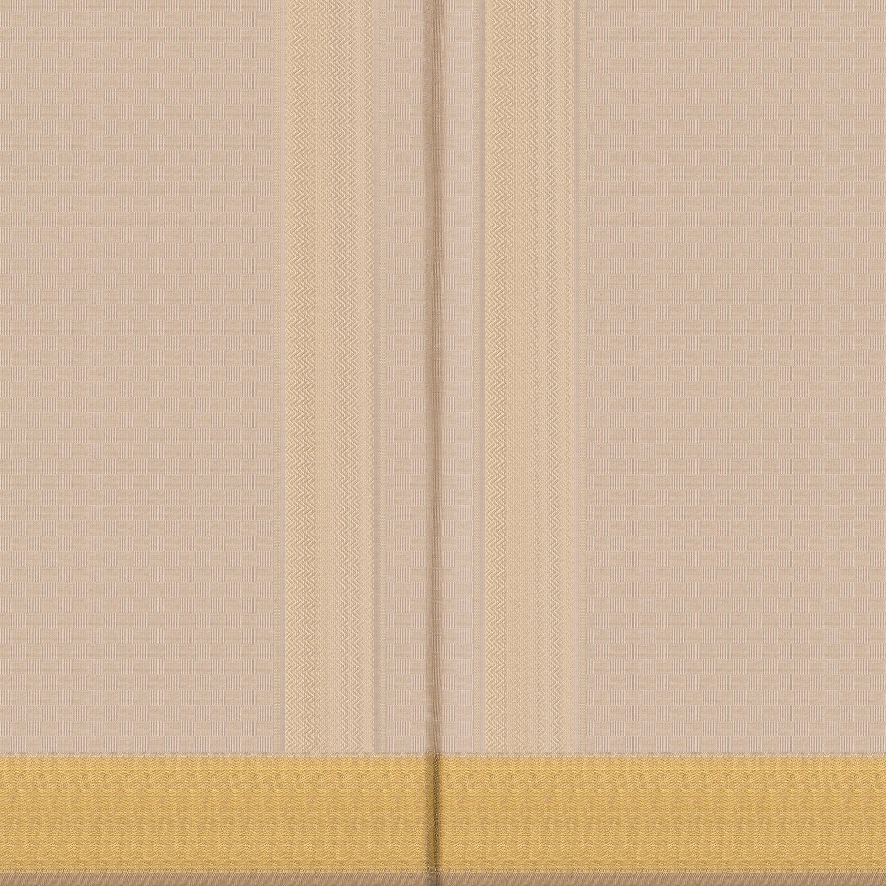 Kanakavalli Kanjivaram Silk Angavastram CO-ORD 25-109-AF001-04945 - Angavastram View