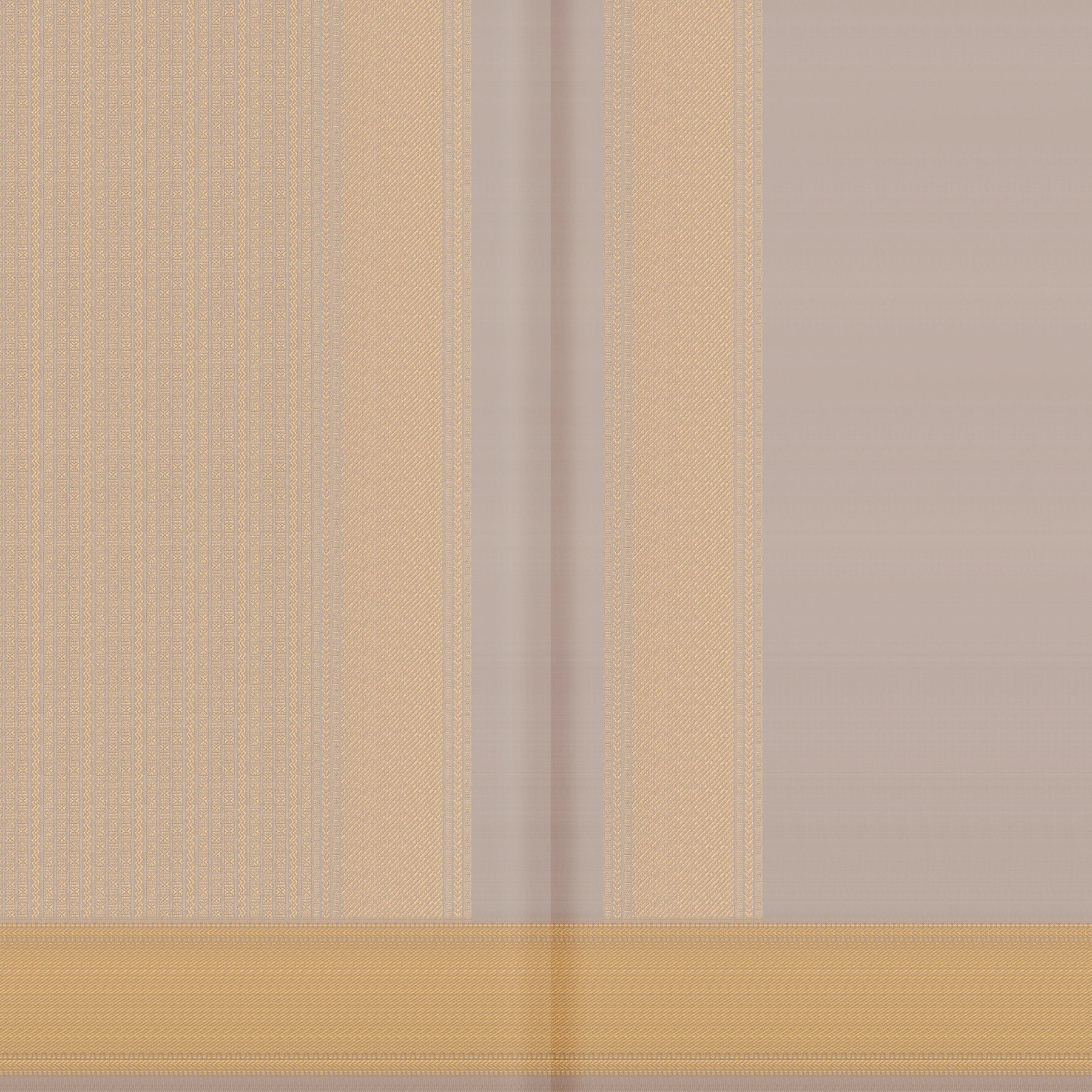 Kanakavalli Kanjivaram Silk Angavastram CO-ORD 25-109-AF001-05431 - Angavastram View