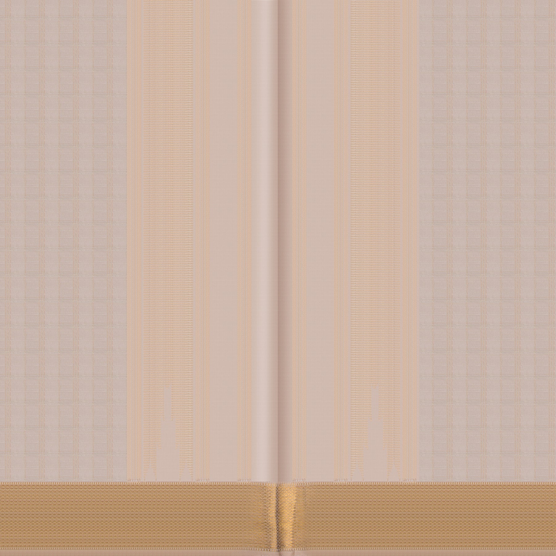 Kanakavalli Kanjivaram Silk Angavastram CO-ORD 25-109-AF001-05436 - Angavastram View