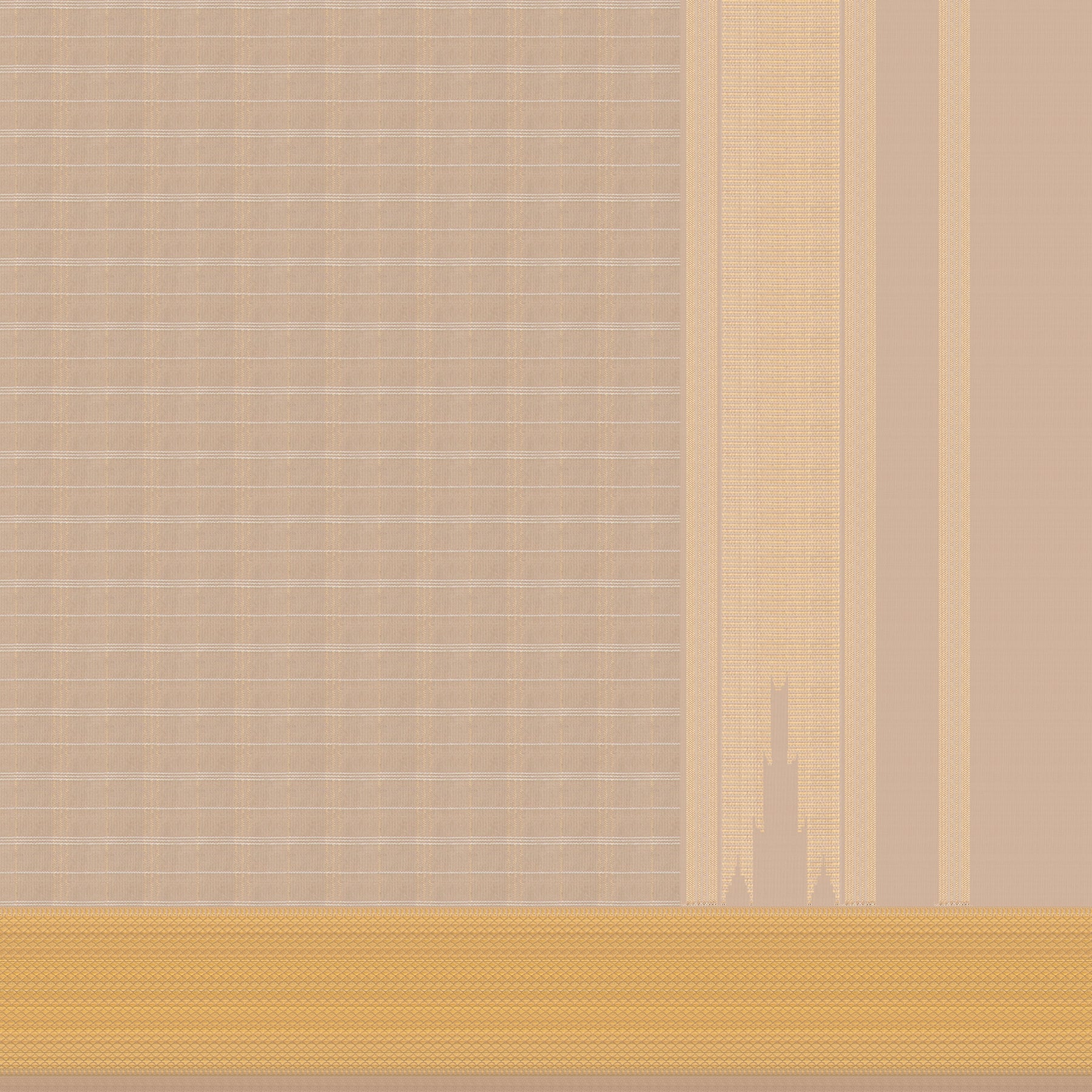 Kanakavalli Kanjivaram Silk Angavastram CO-ORD 25-109-AF001-05437 - Full View