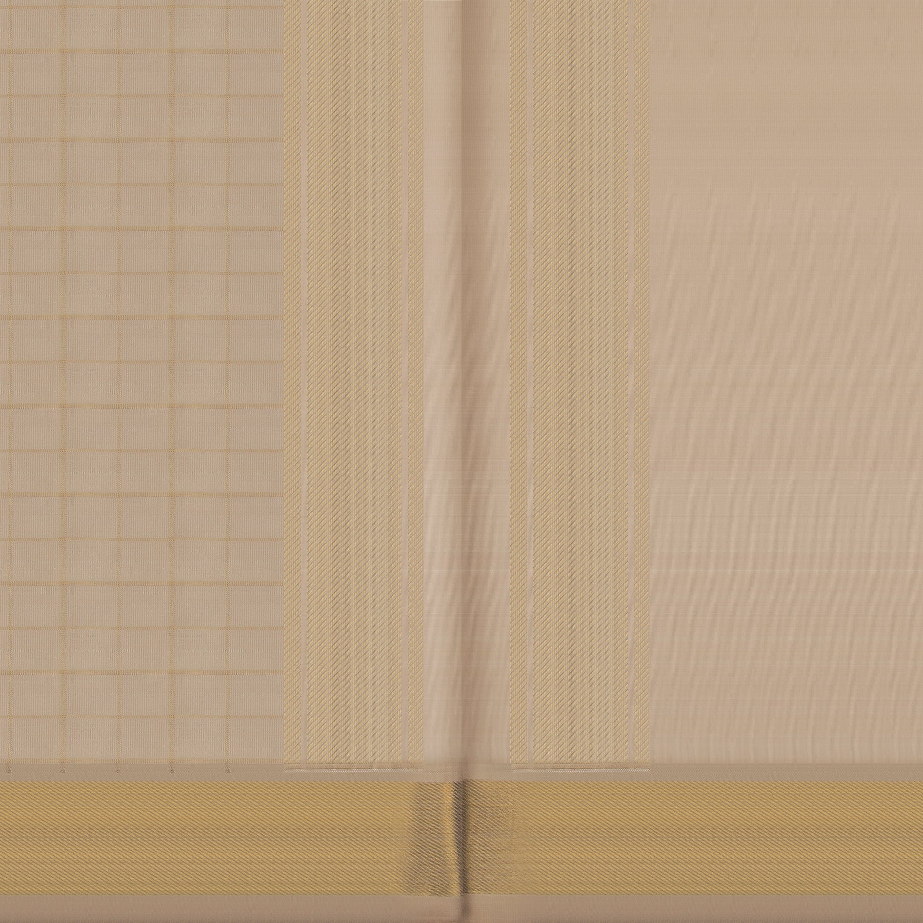 Kanakavalli Kanjivaram Silk Angavastram CO-ORD 25-109-AF001-05918 - Angavastram View