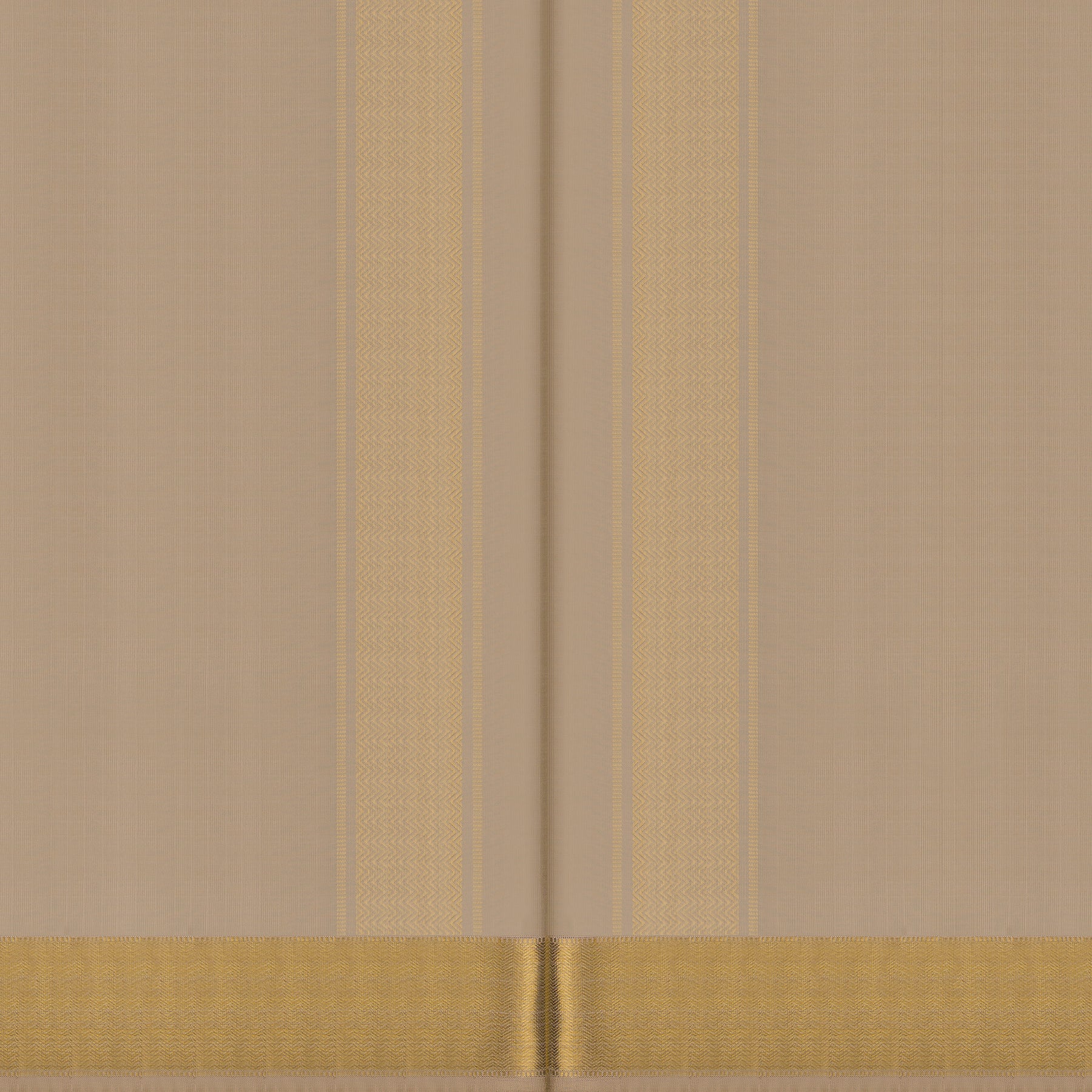 Kanakavalli Kanjivaram Silk Angavastram CO-ORD 25-109-AF001-05921 - Angavastram View