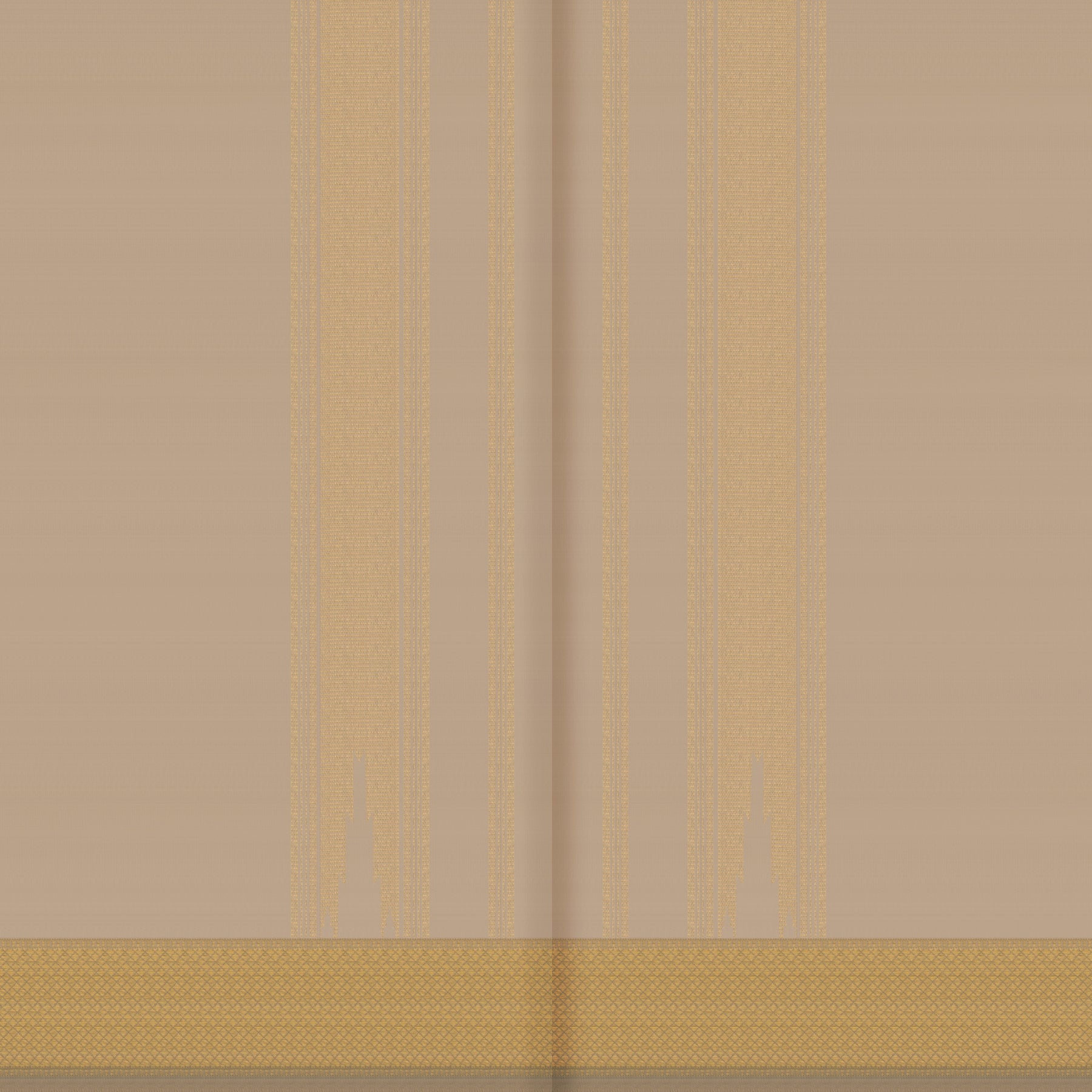 Kanakavalli Kanjivaram Silk Angavastram CO-ORD 25-109-AF001-05924 - Angavastram View