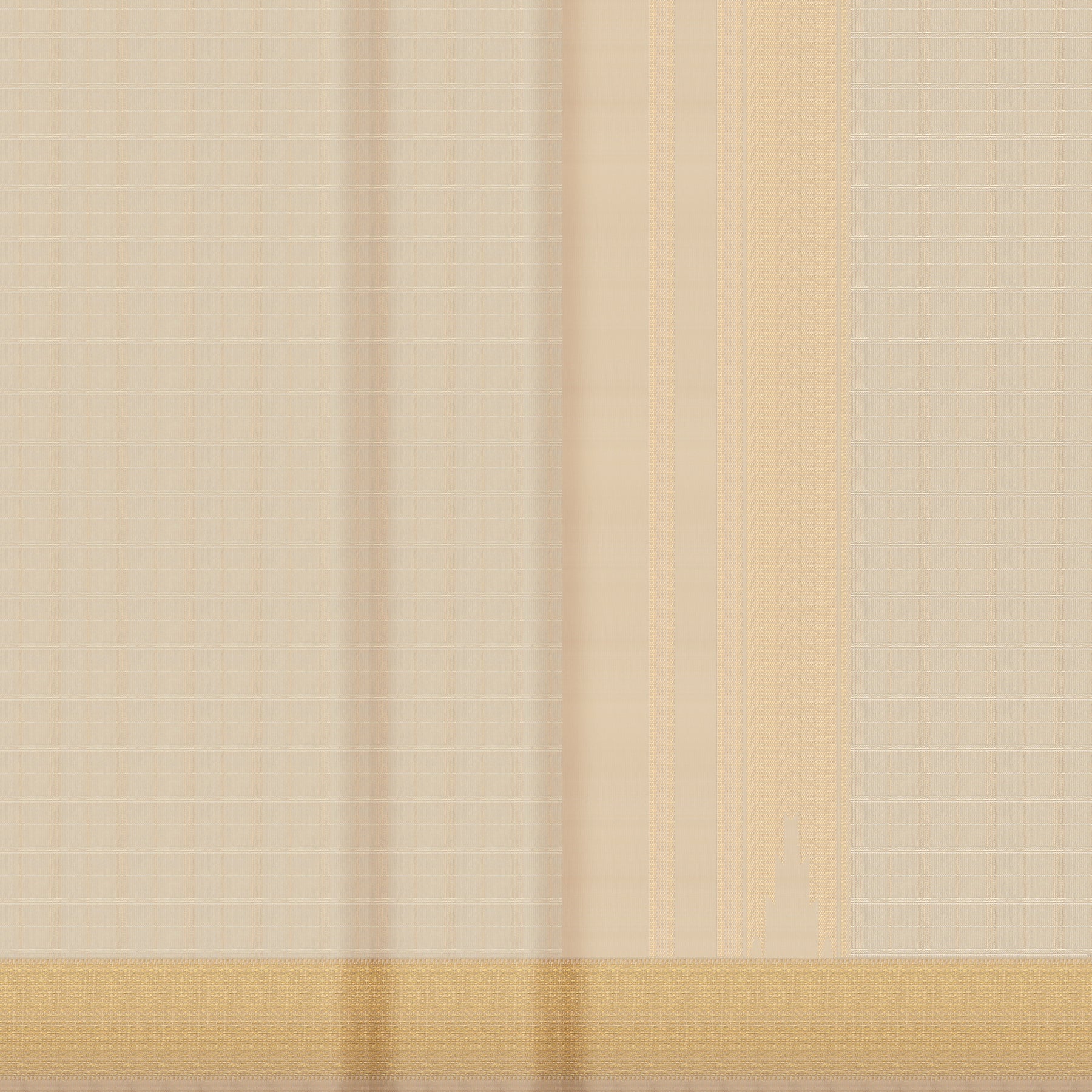 Kanakavalli Kanjivaram Silk Angavastram CO-ORD 25-109-AF001-07094 - Double Pleated View