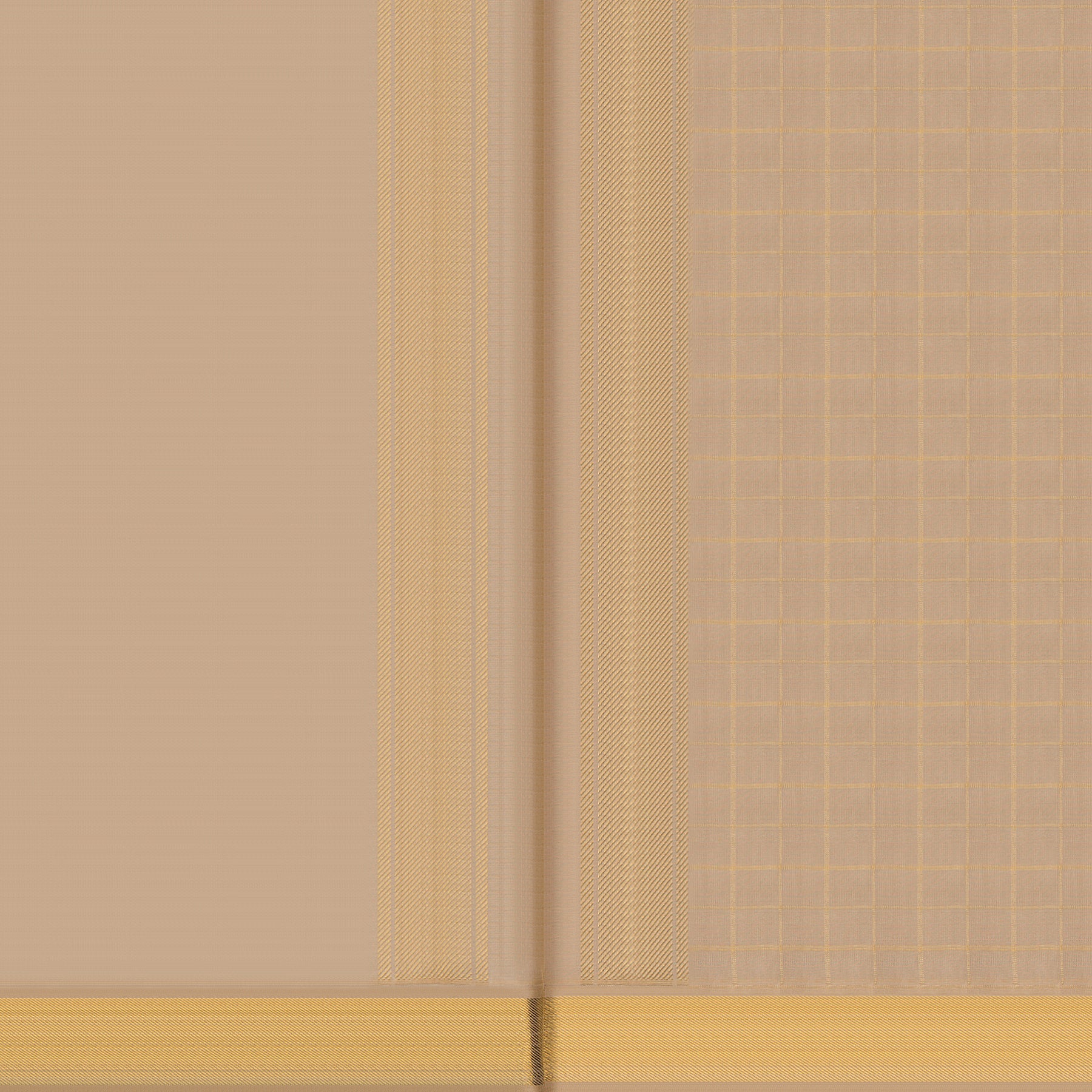 Kanakavalli Kanjivaram Silk Angavastram CO-ORD 25-109-AF001-09698 - Angavastram View