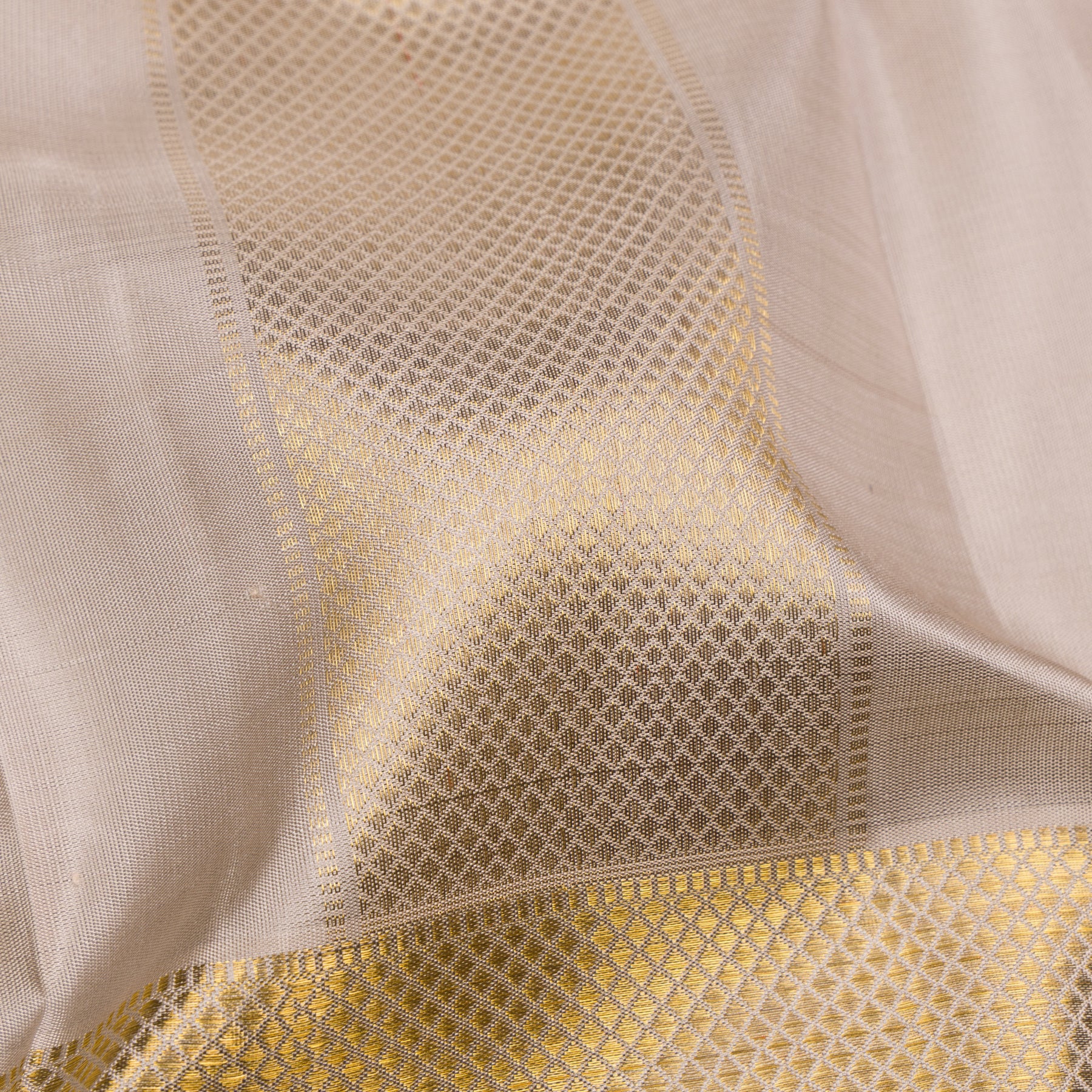 Kanakavalli Kanjivaram Silk Angavastram CO-ORD 25-109-AF001-09837