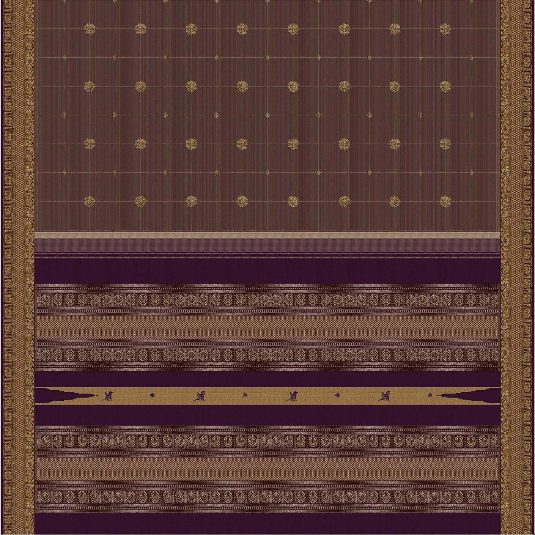 Kanakavalli Kanjivaram Silk Sari 25-109-HS001-03516 - Full View