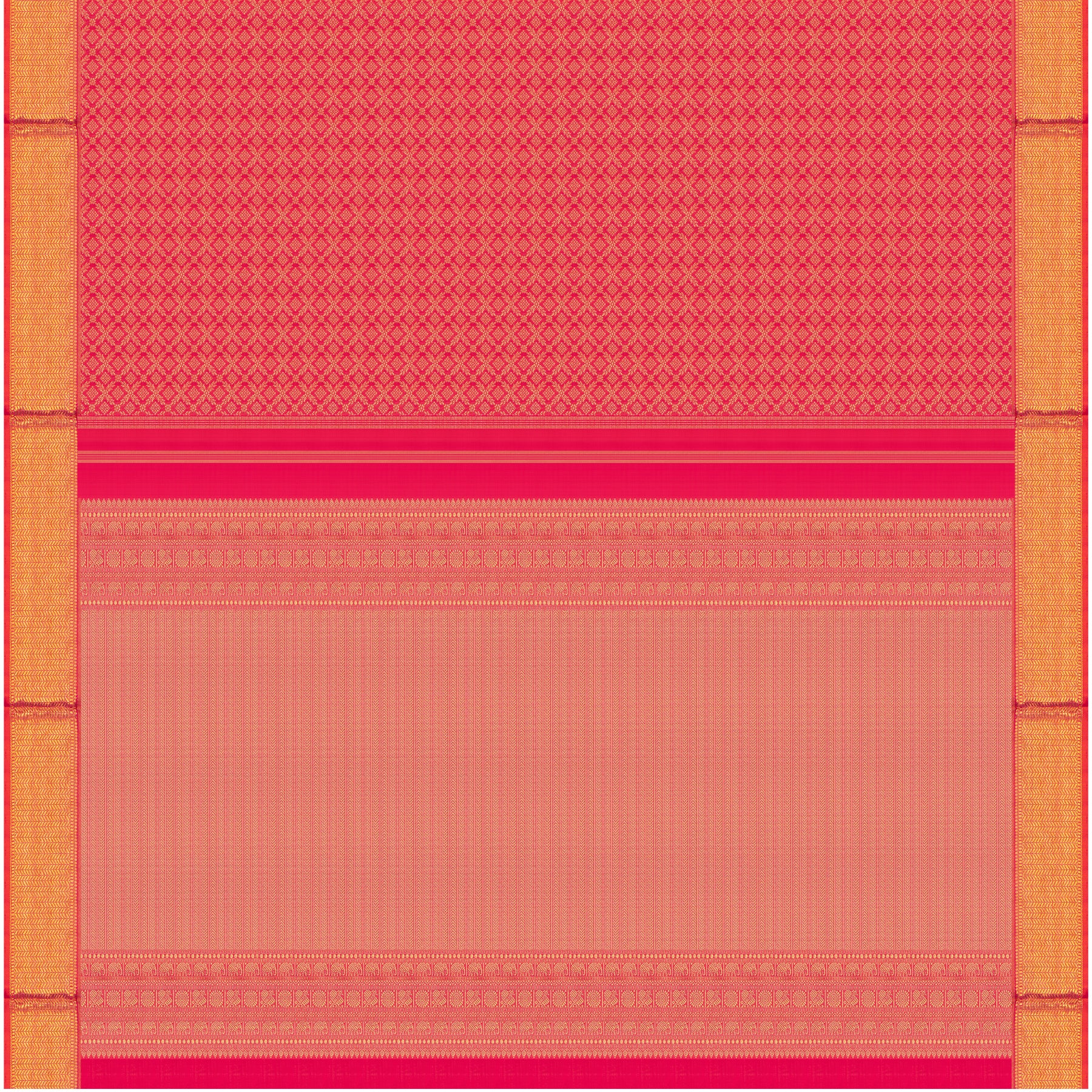 Kanakavalli Kanjivaram Silk Sari 25-109-HS001-03520 - Full View