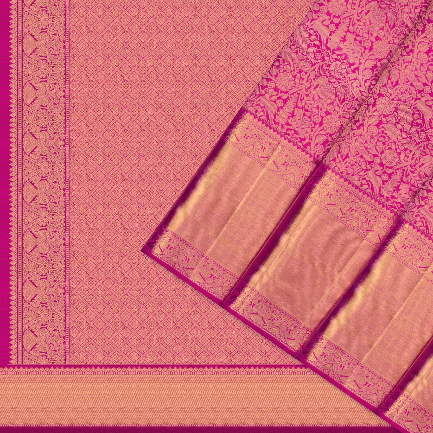 Kanakavalli Kanjivaram Silk Sari 25-109-HS001-09578 - Cover View