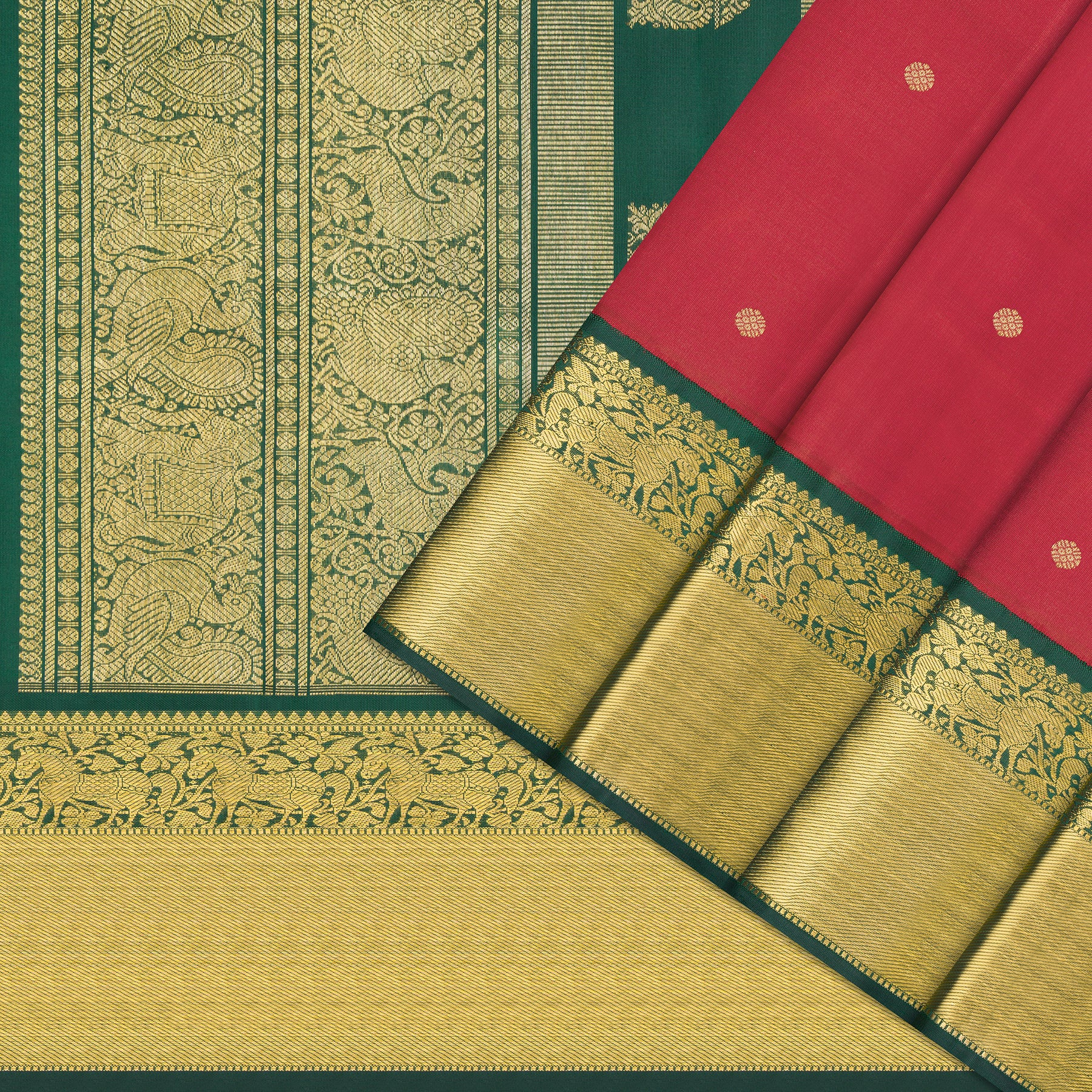 Kanakavalli Kanjivaram Silk Sari 25-109-HS001-09612 - Cover View