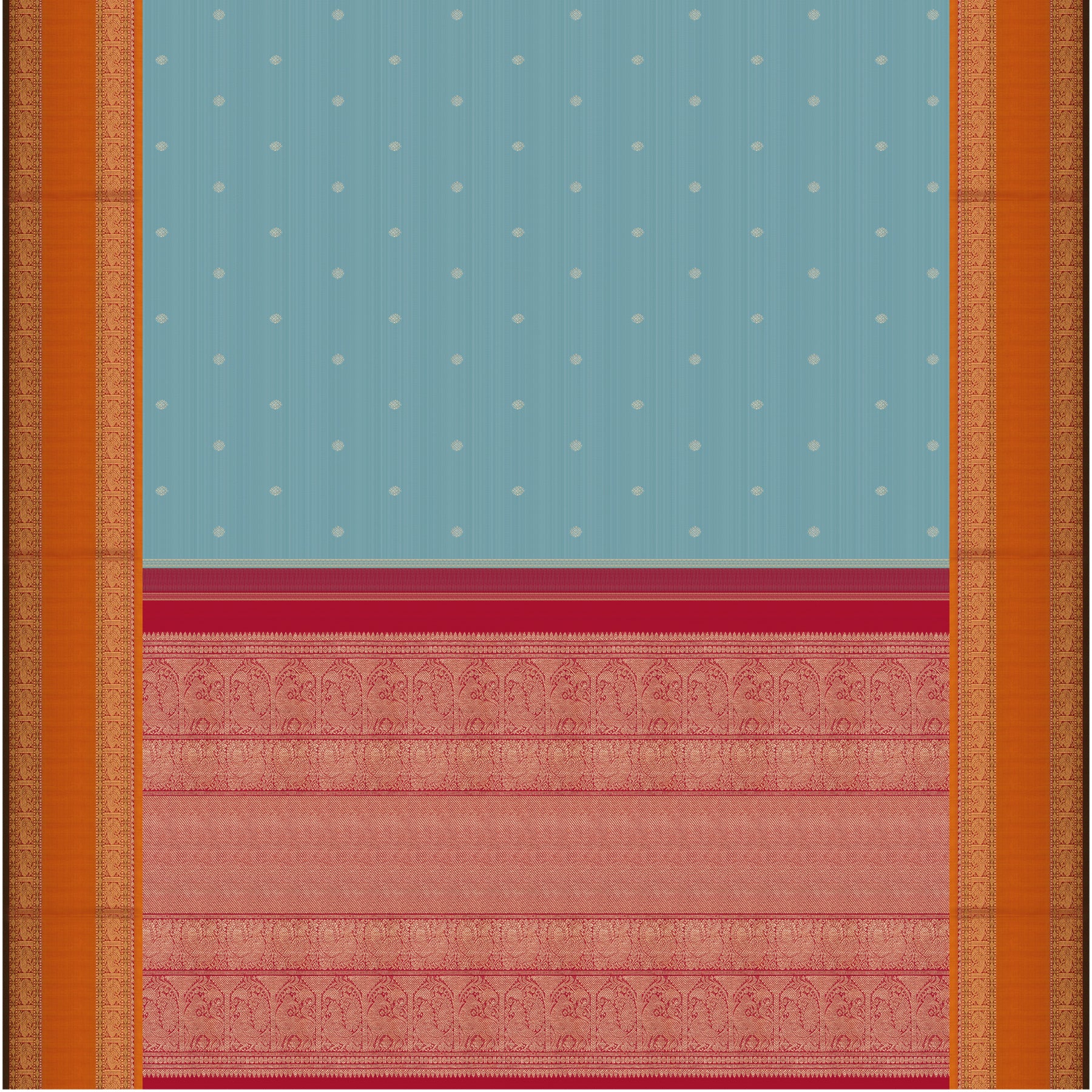Kanakavalli Kanjivaram Silk Sari 25-109-HS001-09615 - Full View