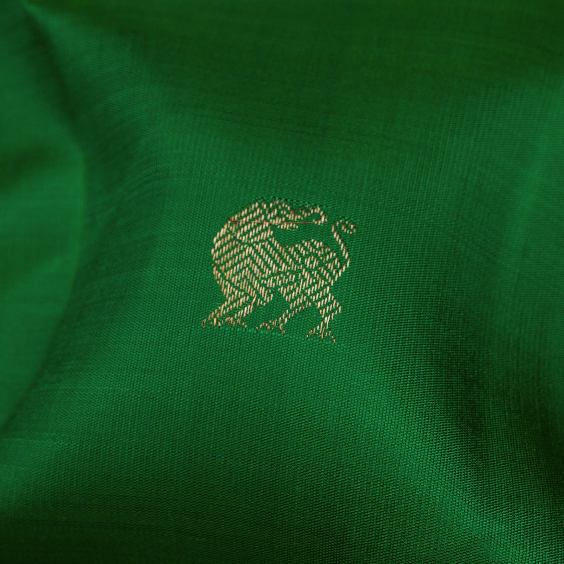 Kanakavalli Kanjivaram Silk Sari 25-109-HS001-09618 - Fabric View