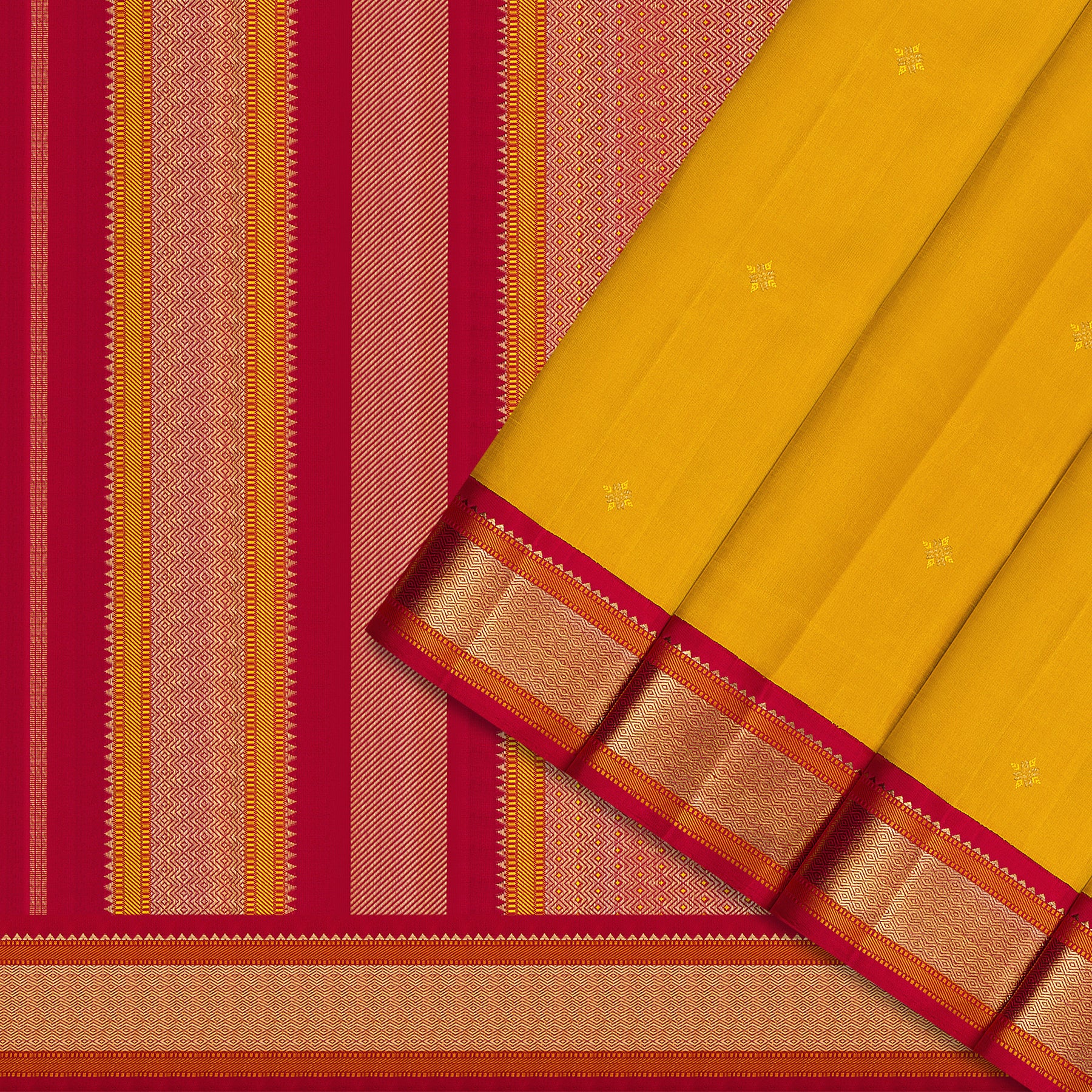 Kanakavalli Kanjivaram Silk Sari 25-109-HS001-09628 - Cover View