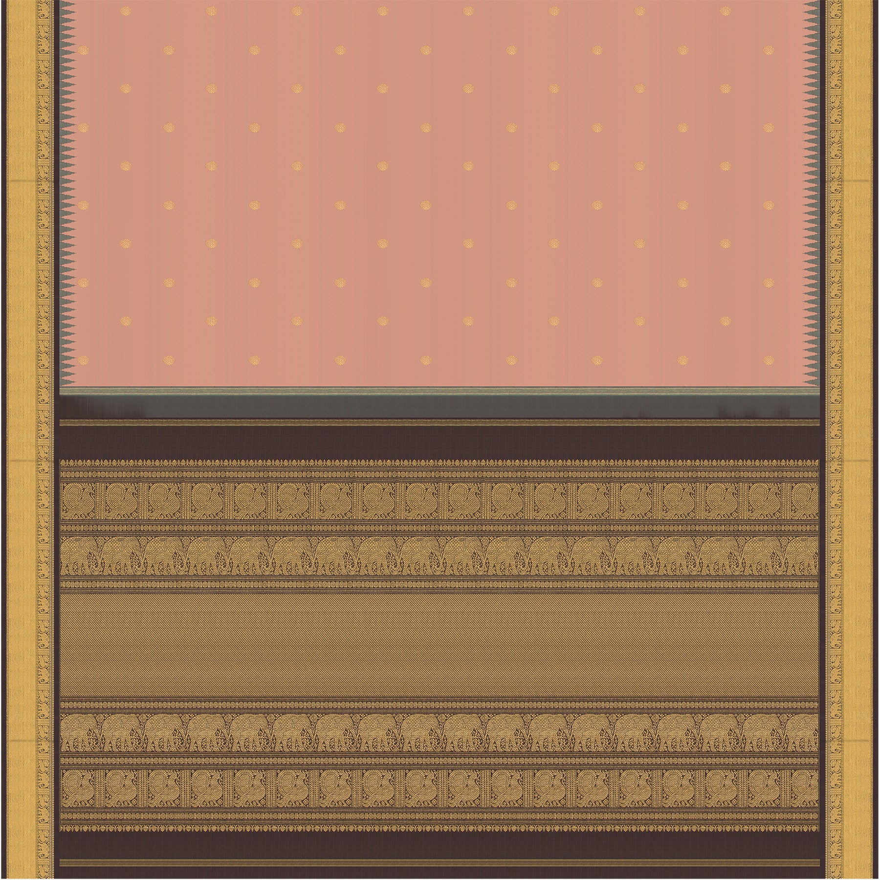 Kanakavalli Kanjivaram Silk Sari 25-109-HS001-09629 - Full View