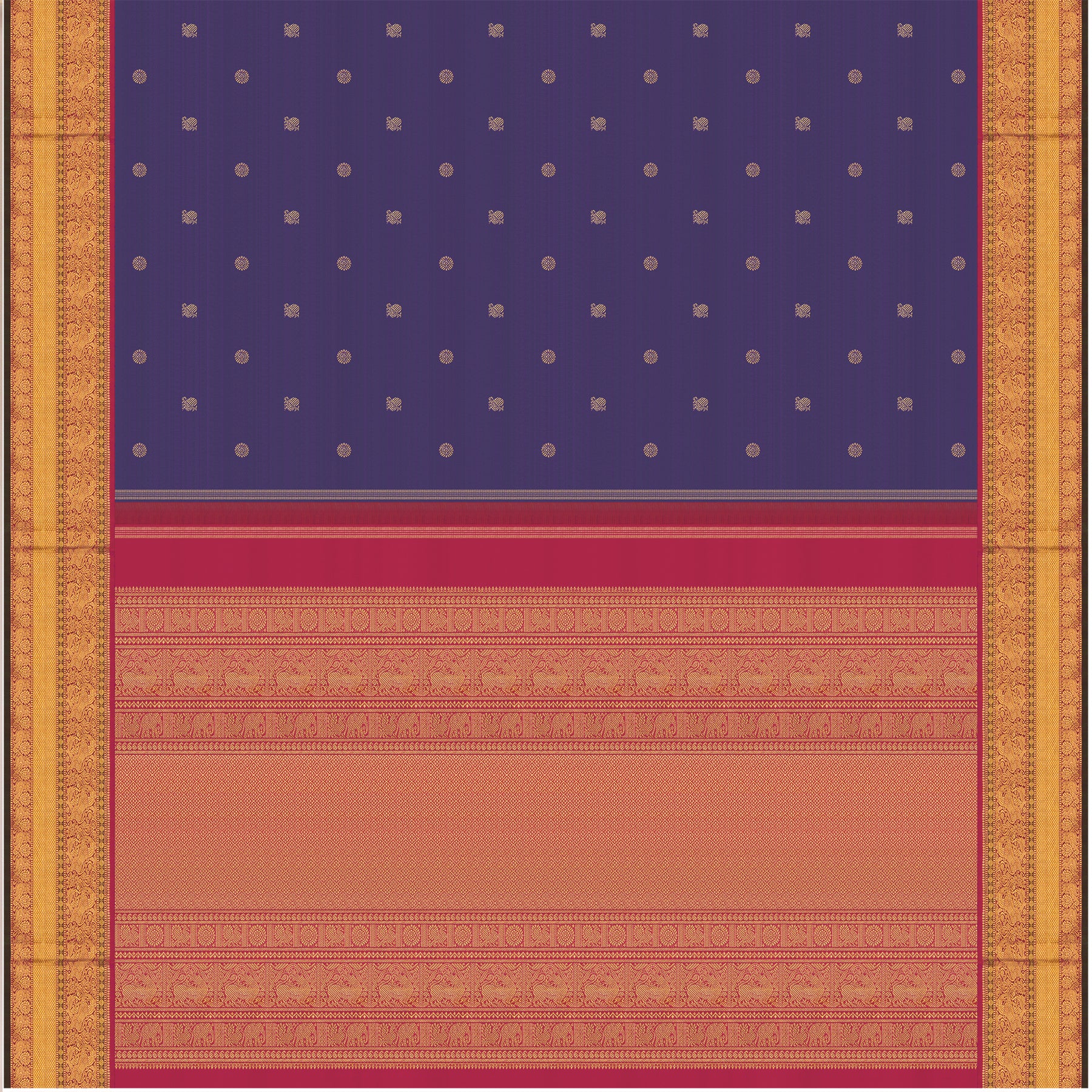 Kanakavalli Kanjivaram Silk Sari 25-109-HS001-09638