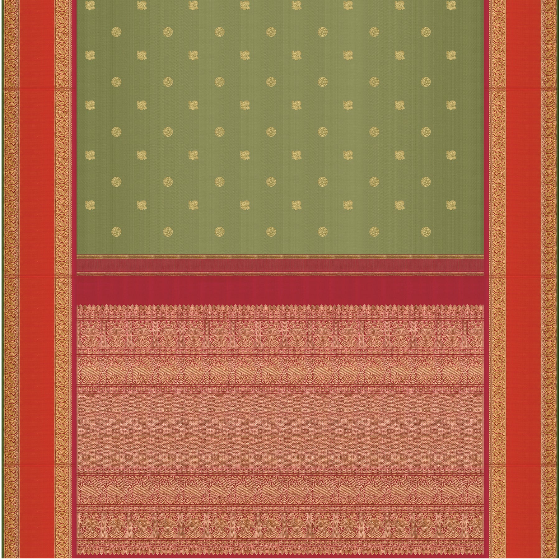 Kanakavalli Kanjivaram Silk Sari 25-109-HS001-09641 - Full View