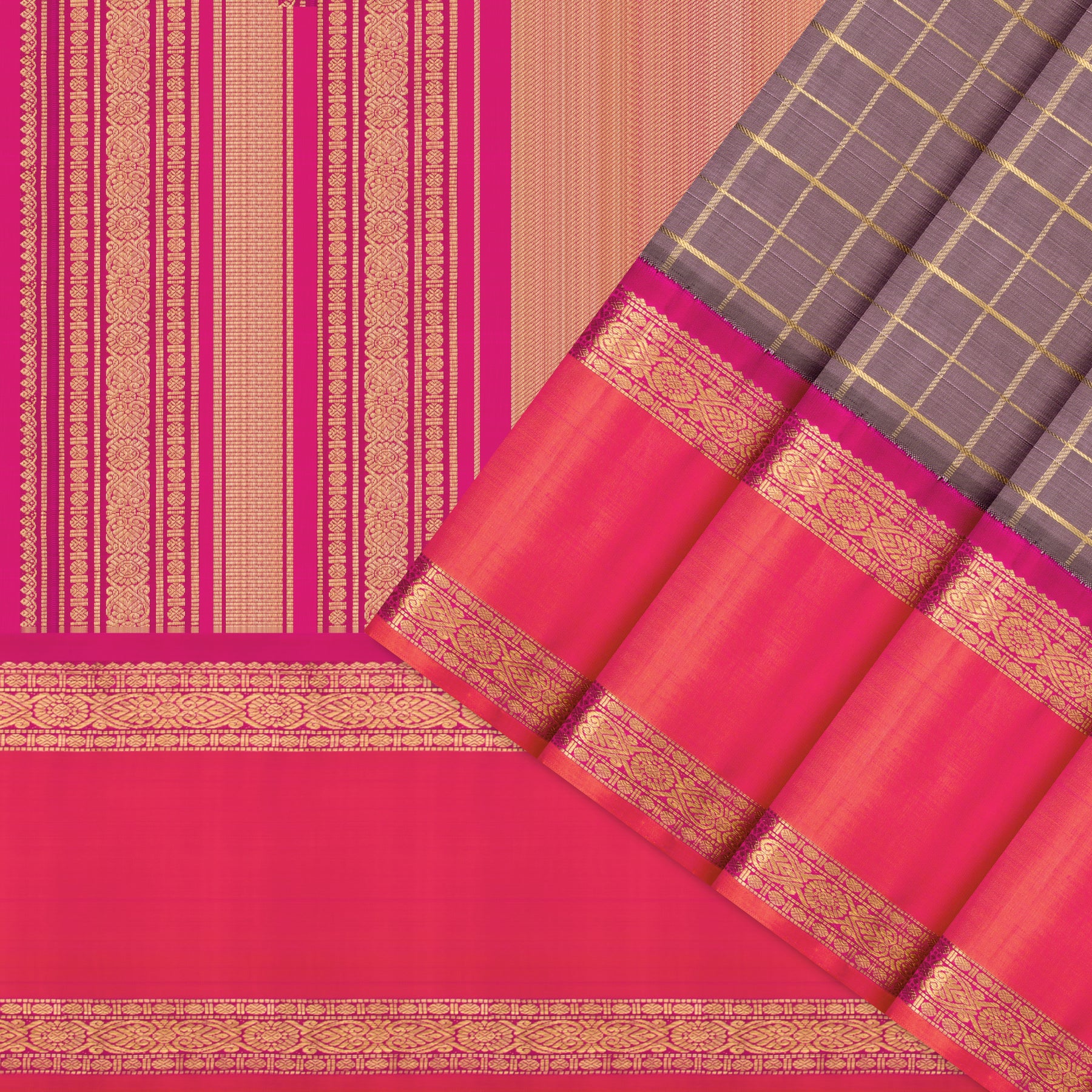 Kanakavalli Kanjivaram Silk Sari 25-109-HS001-09644 - Cover View