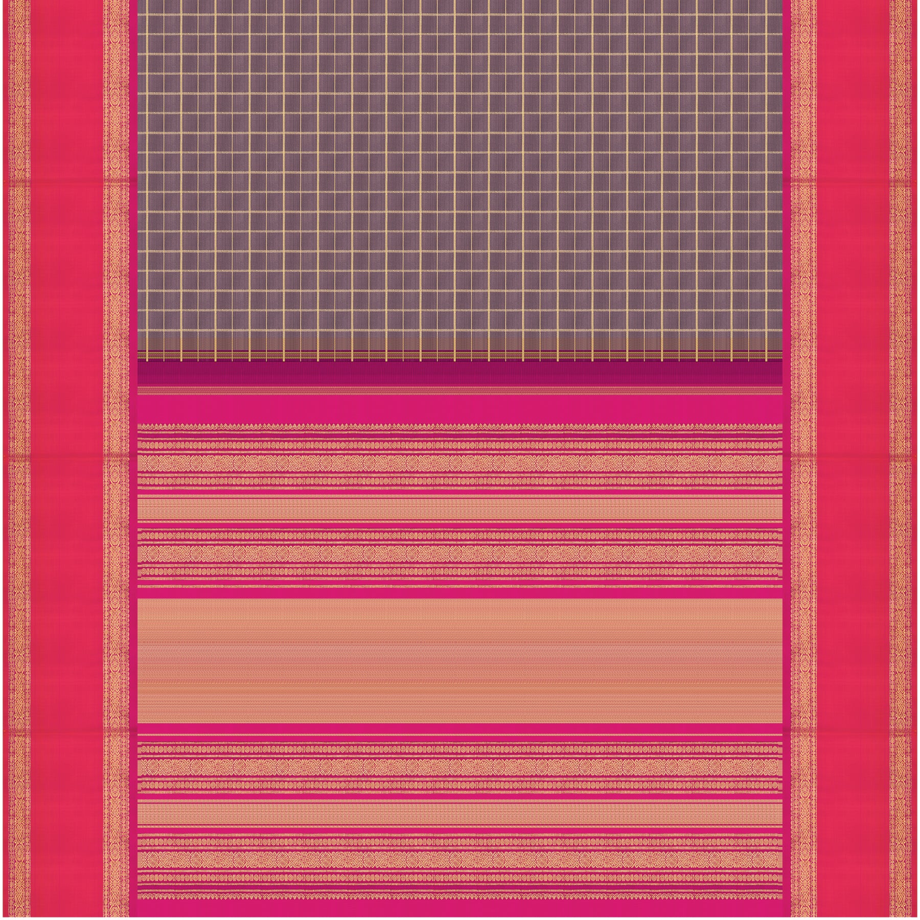 Kanakavalli Kanjivaram Silk Sari 25-109-HS001-09644 - Full View