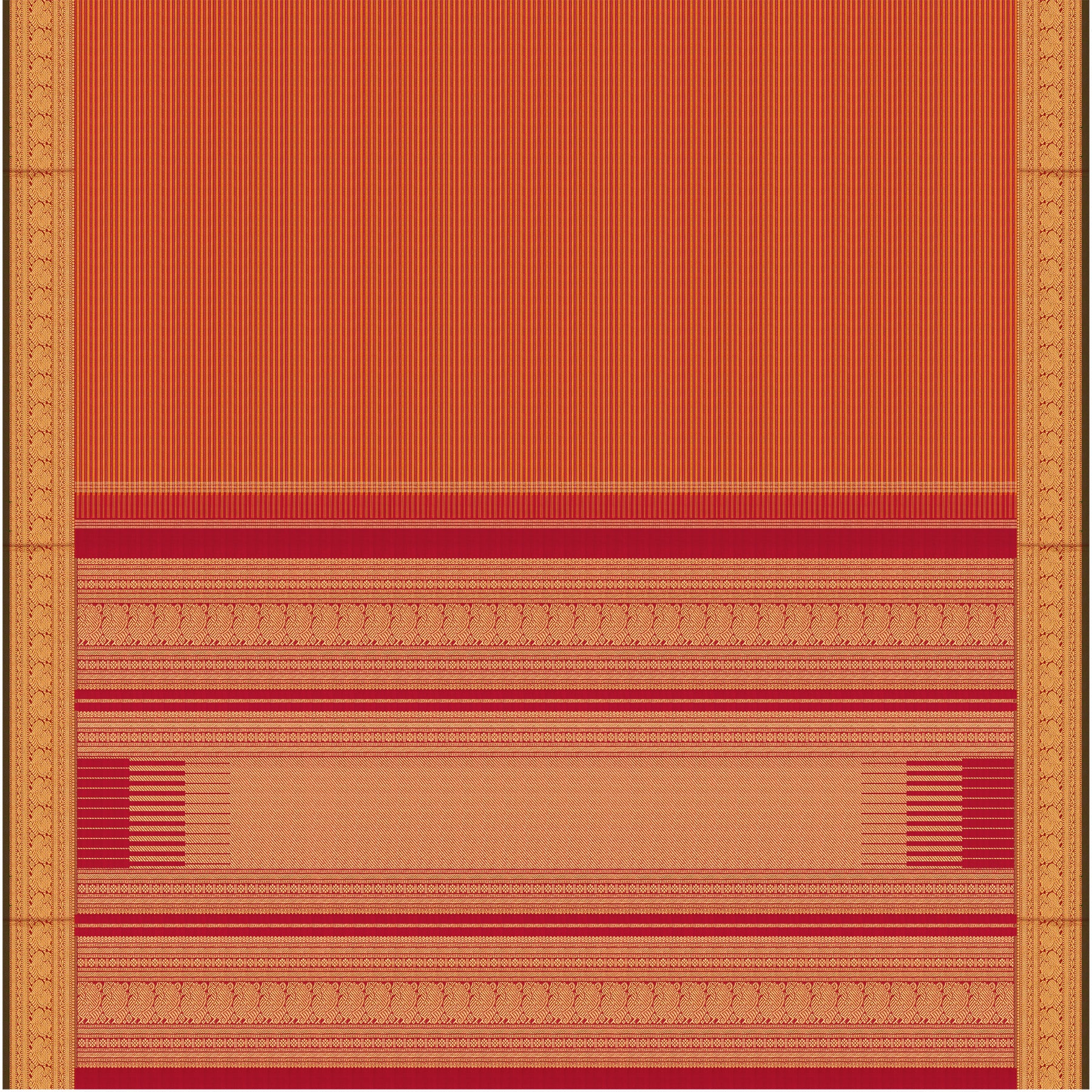 Kanakavalli Kanjivaram Silk Sari 25-109-HS001-09650 - Full View
