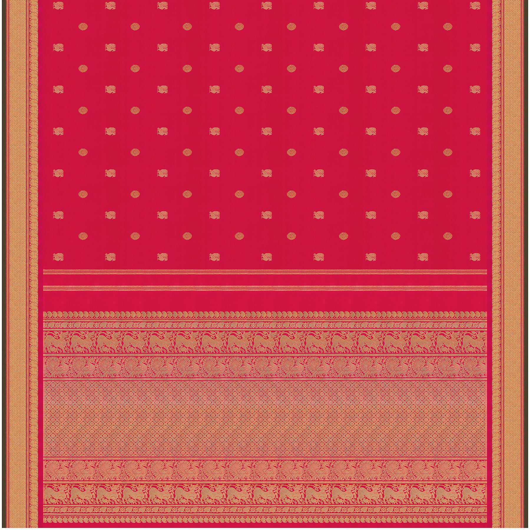 Kanakavalli Kanjivaram Silk Sari 25-109-HS001-09676 - Full View