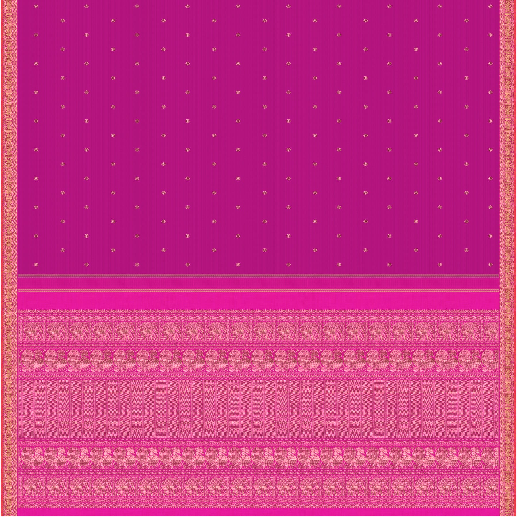Kanakavalli Kanjivaram Silk Sari 25-109-HS001-09682 - Full View