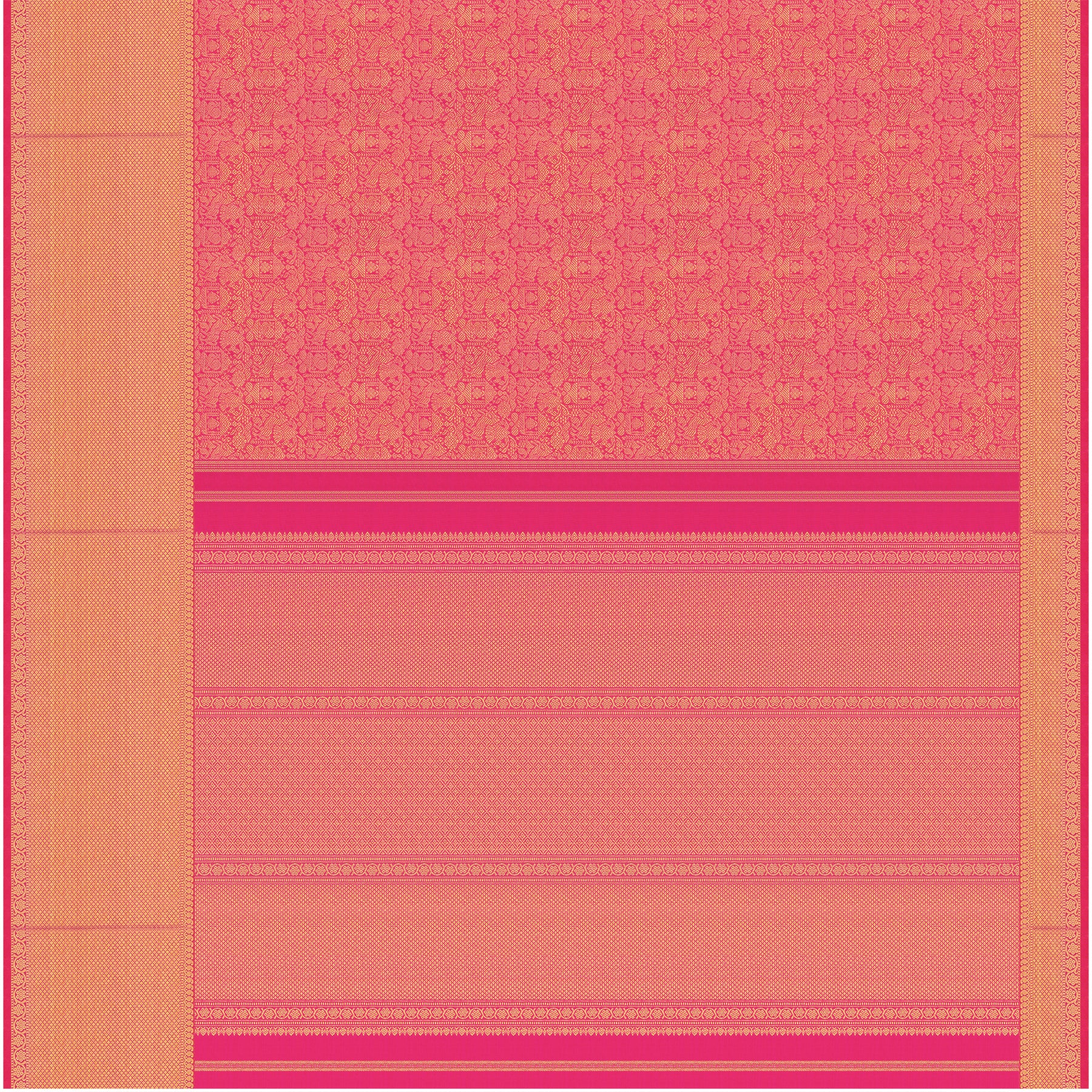 Kanakavalli Kanjivaram Silk Sari 25-109-HS001-09753 - Full View