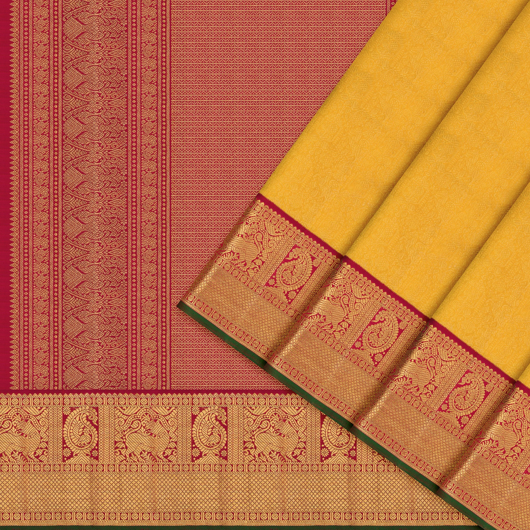 Kanakavalli Kanjivaram Silk Sari 25-109-HS001-09754 - Cover View