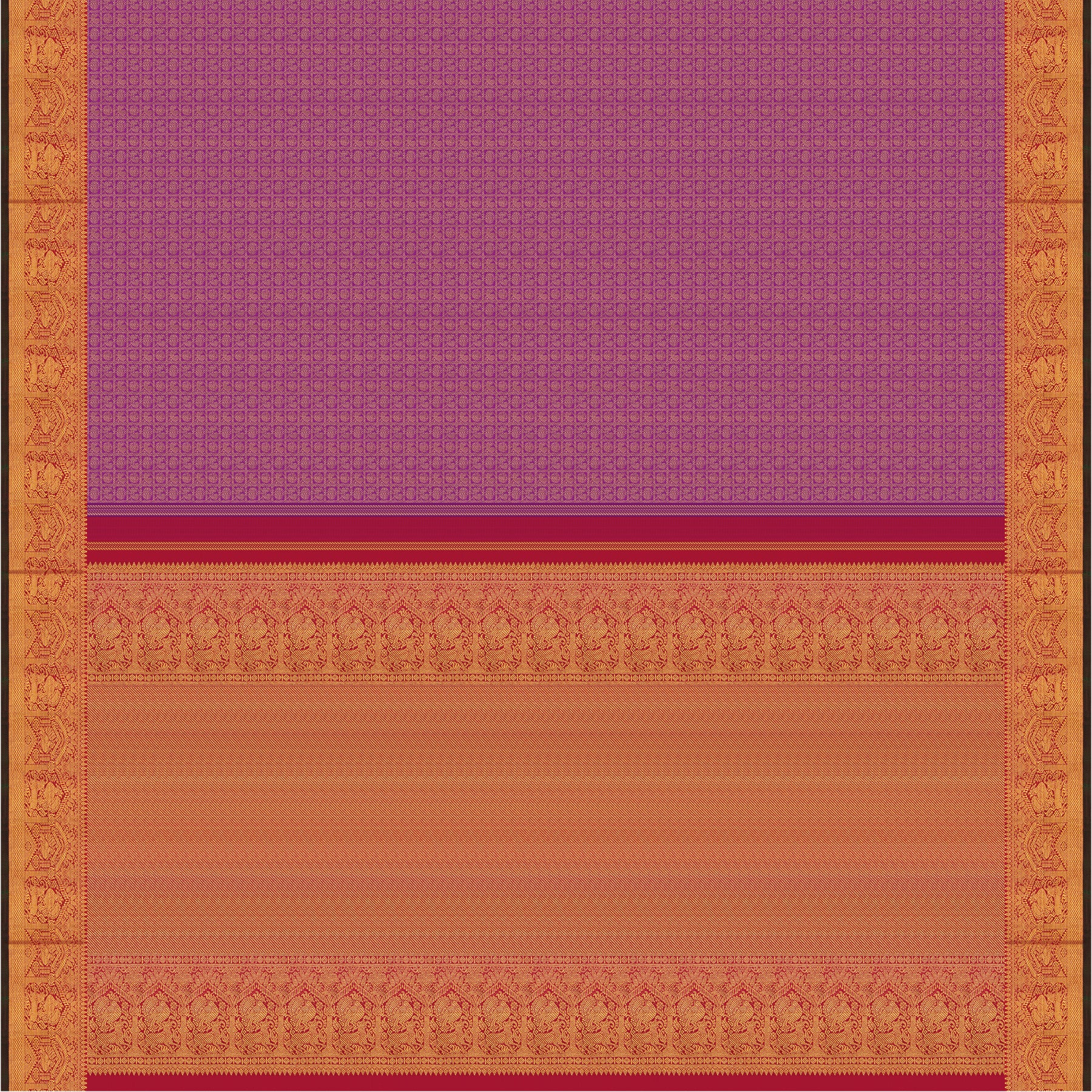 Kanakavalli Kanjivaram Silk Sari 25-109-HS001-09755 - Full View
