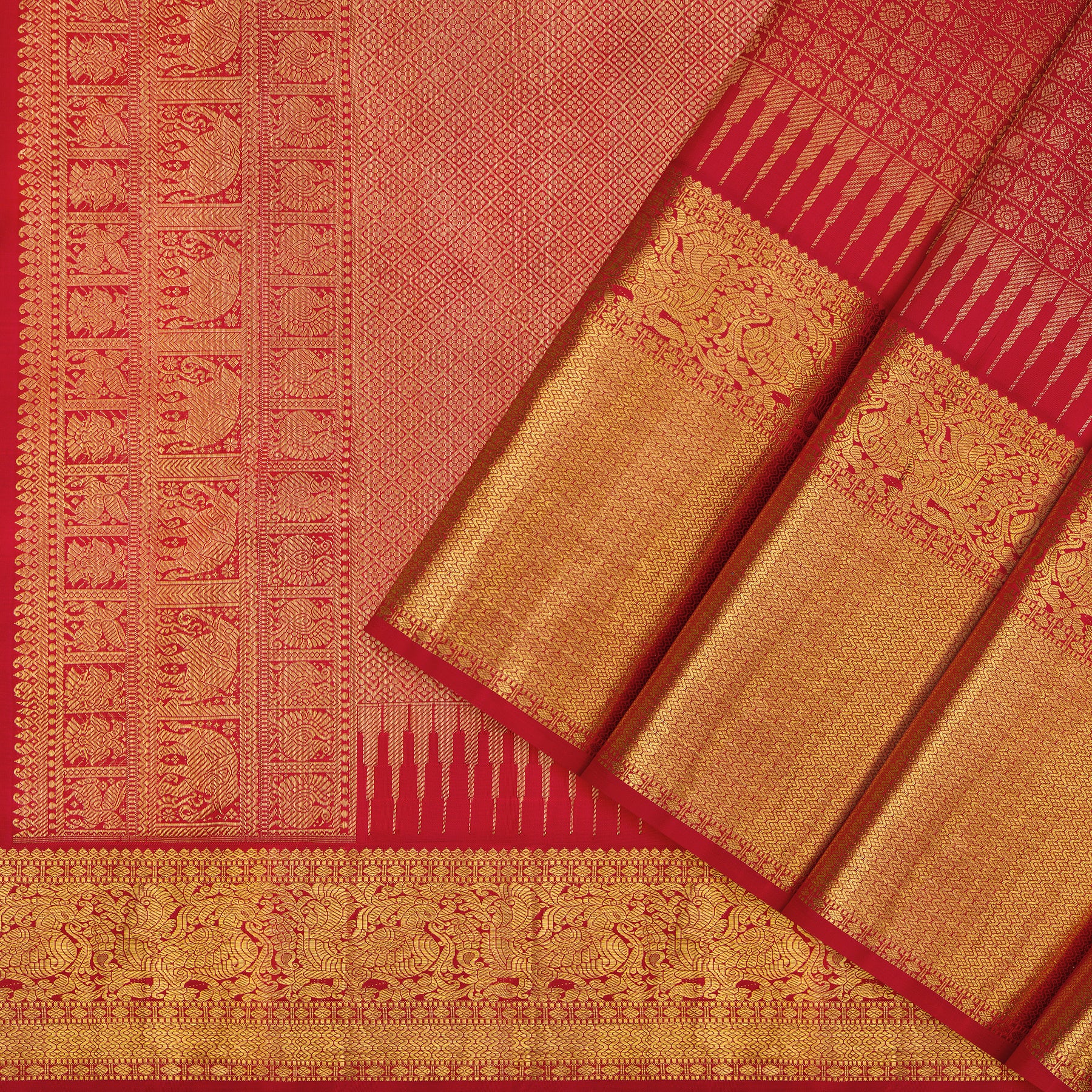 Kanakavalli Kanjivaram Silk Sari 25-109-HS001-09761 - Cover View