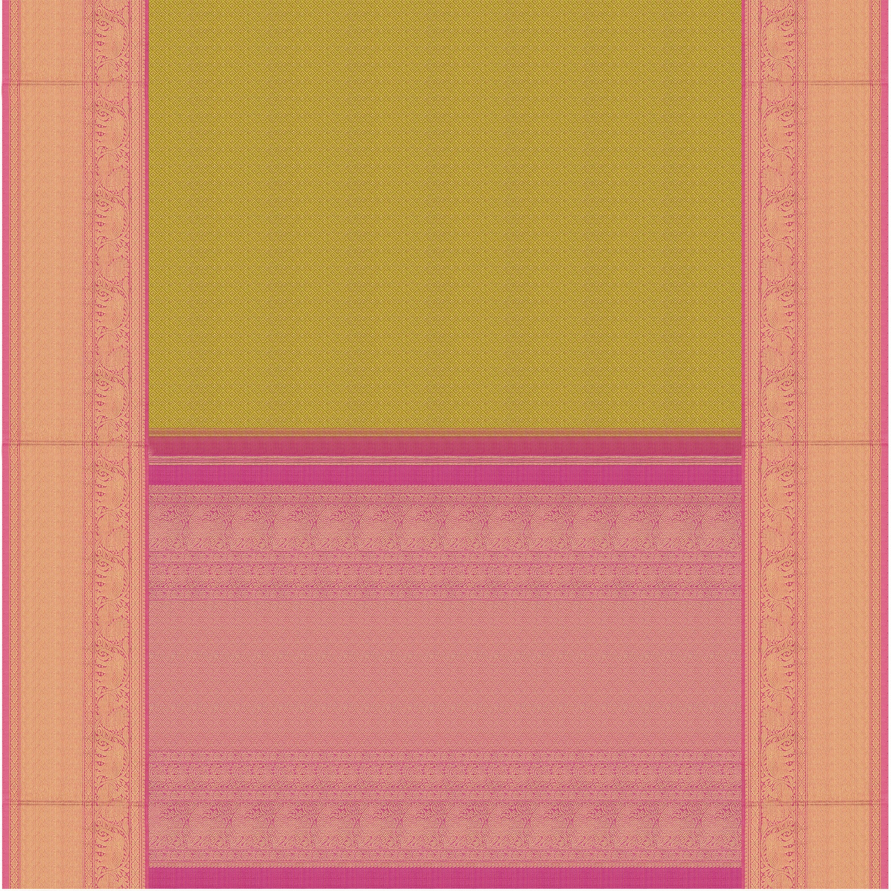 Kanakavalli Kanjivaram Silk Sari 25-109-HS001-09768 - Full View
