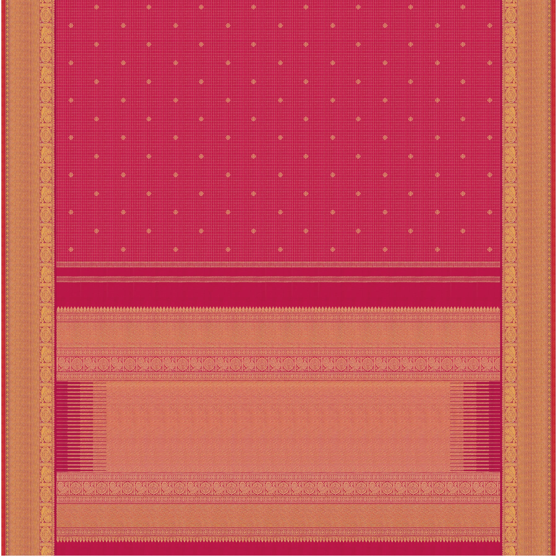 Kanakavalli Kanjivaram Silk Sari 25-109-HS001-09774 - Full View