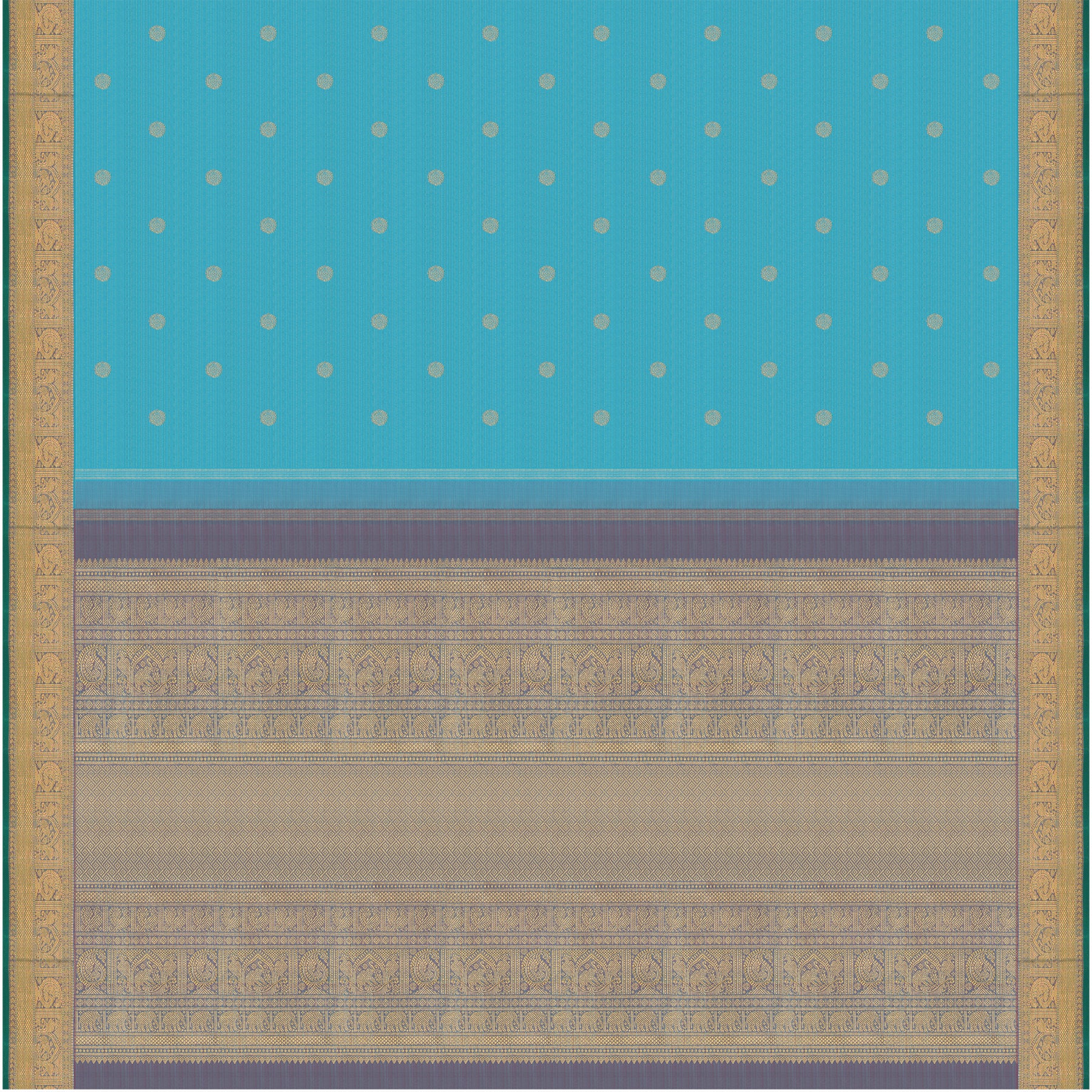 Kanakavalli Kanjivaram Silk Sari 25-109-HS001-09778 - Full View