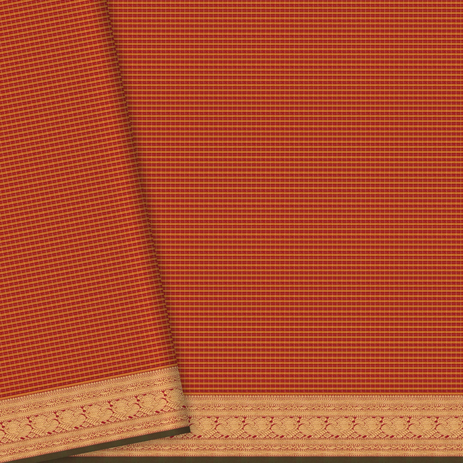 Kanakavalli Kanjivaram Silk Sari 25-109-HS001-09785 - Blouse View