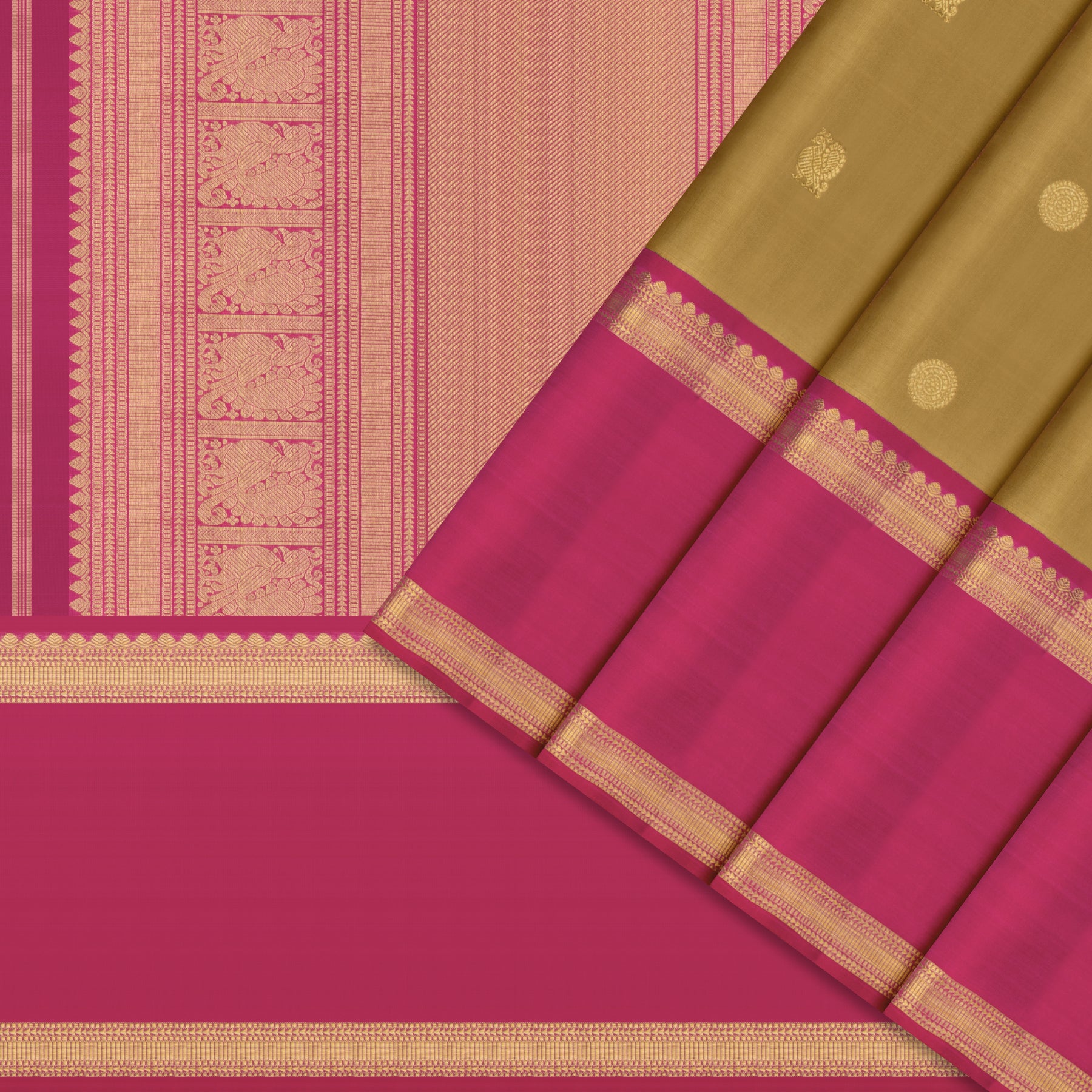 Kanakavalli Kanjivaram Silk Sari 25-109-HS001-09786 - Cover View