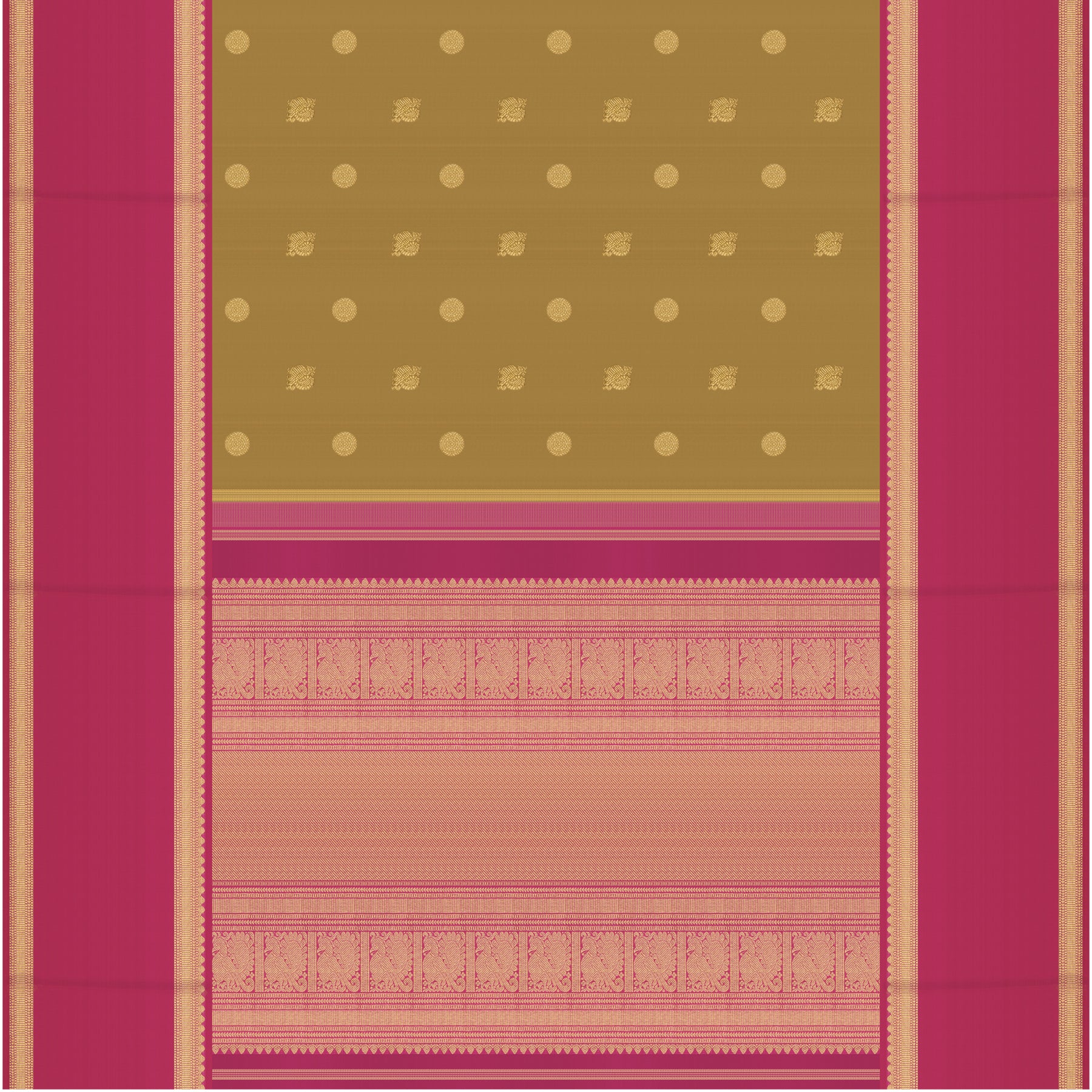 Kanakavalli Kanjivaram Silk Sari 25-109-HS001-09786 - Full View