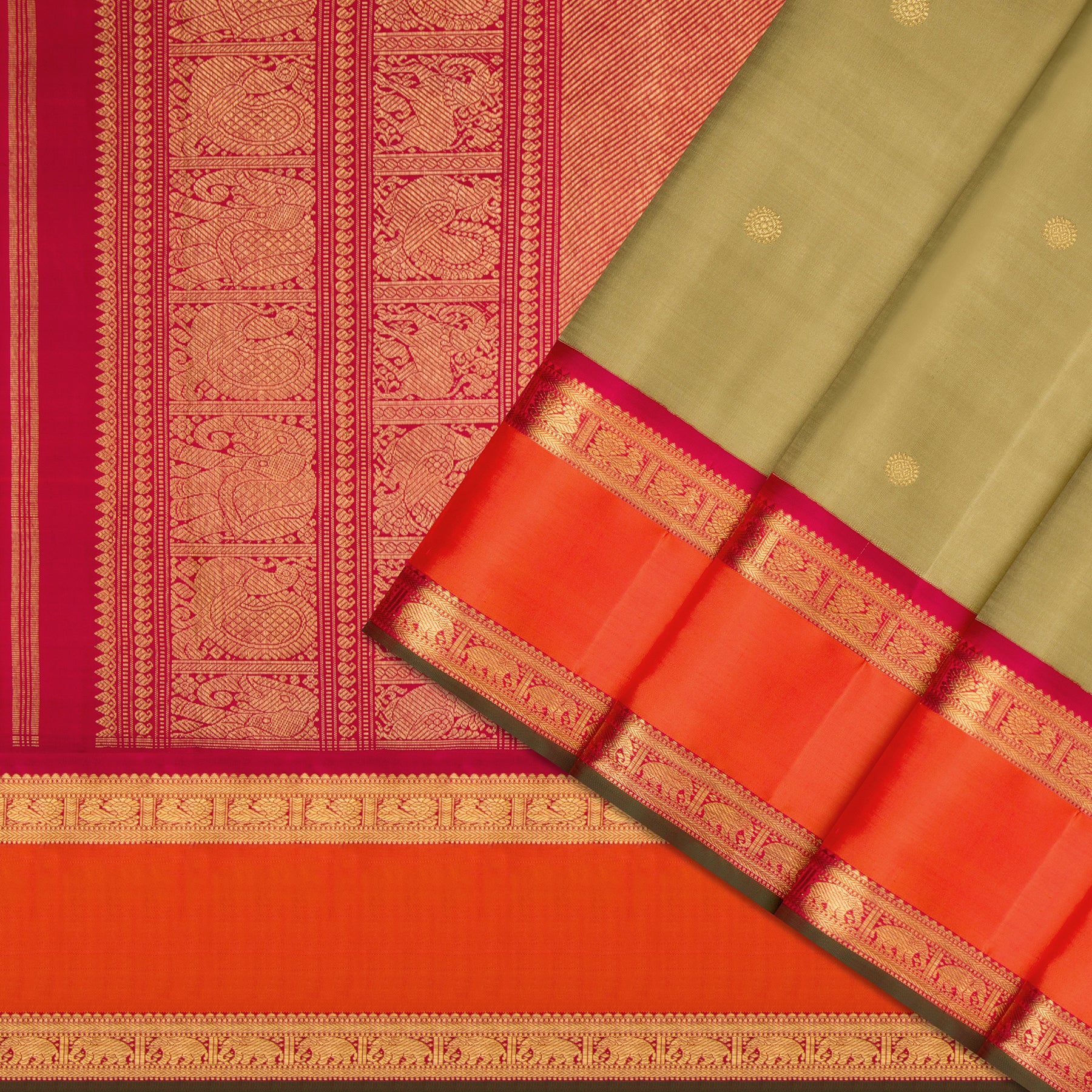Kanakavalli Kanjivaram Silk Sari 25-109-HS001-09793 - Cover View