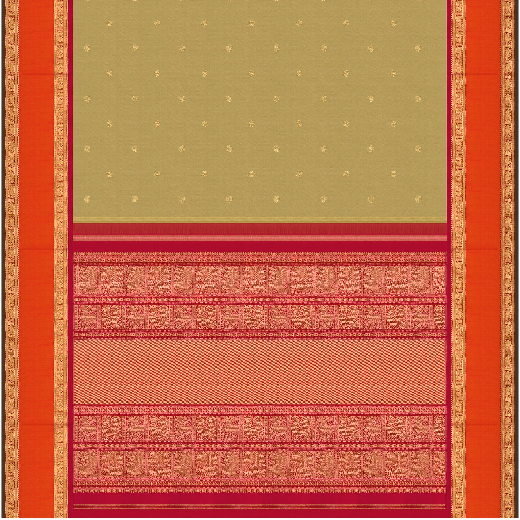 Kanakavalli Kanjivaram Silk Sari 25-109-HS001-09793 - Full View