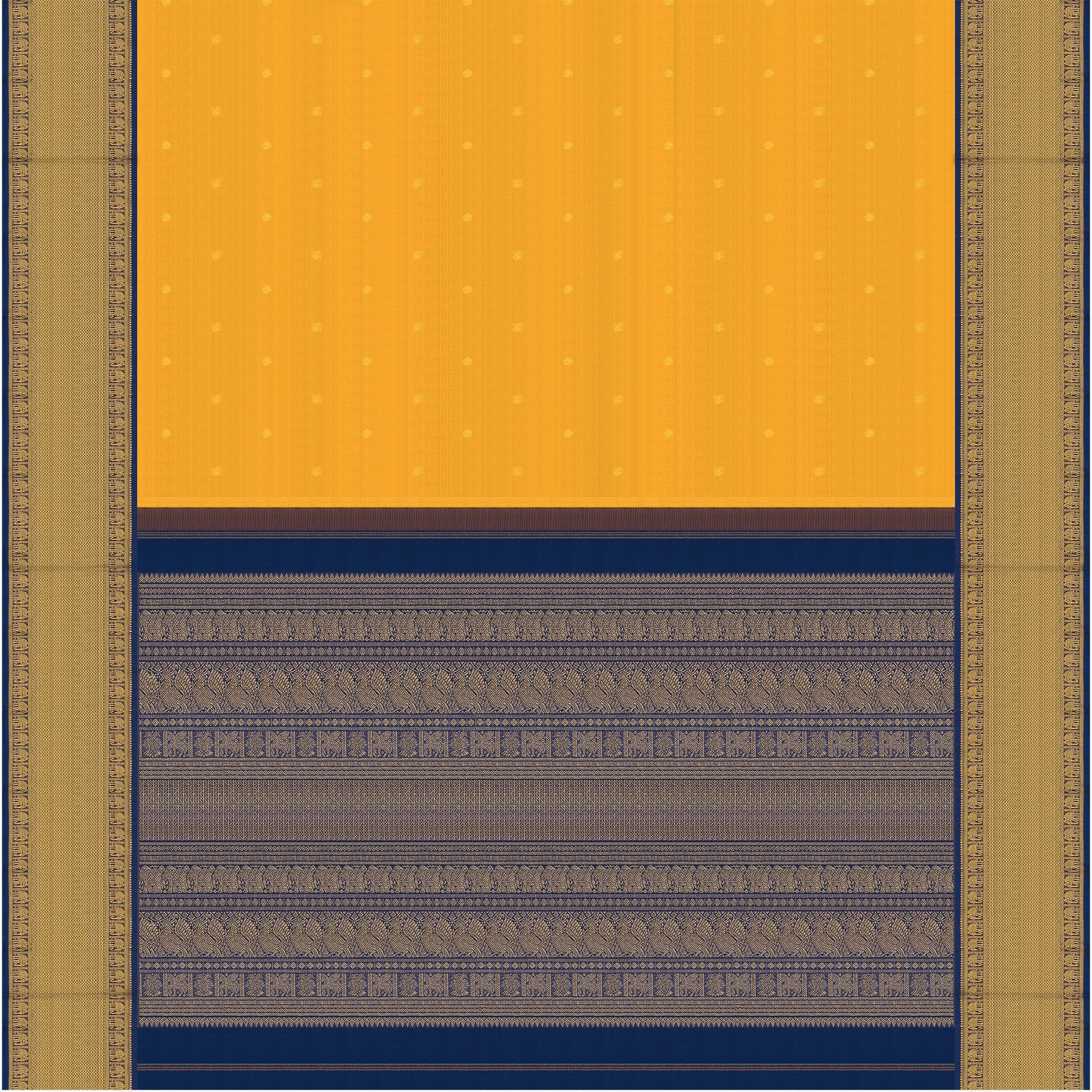 Kanakavalli Kanjivaram Silk Sari 25-109-HS001-09798 - Full View