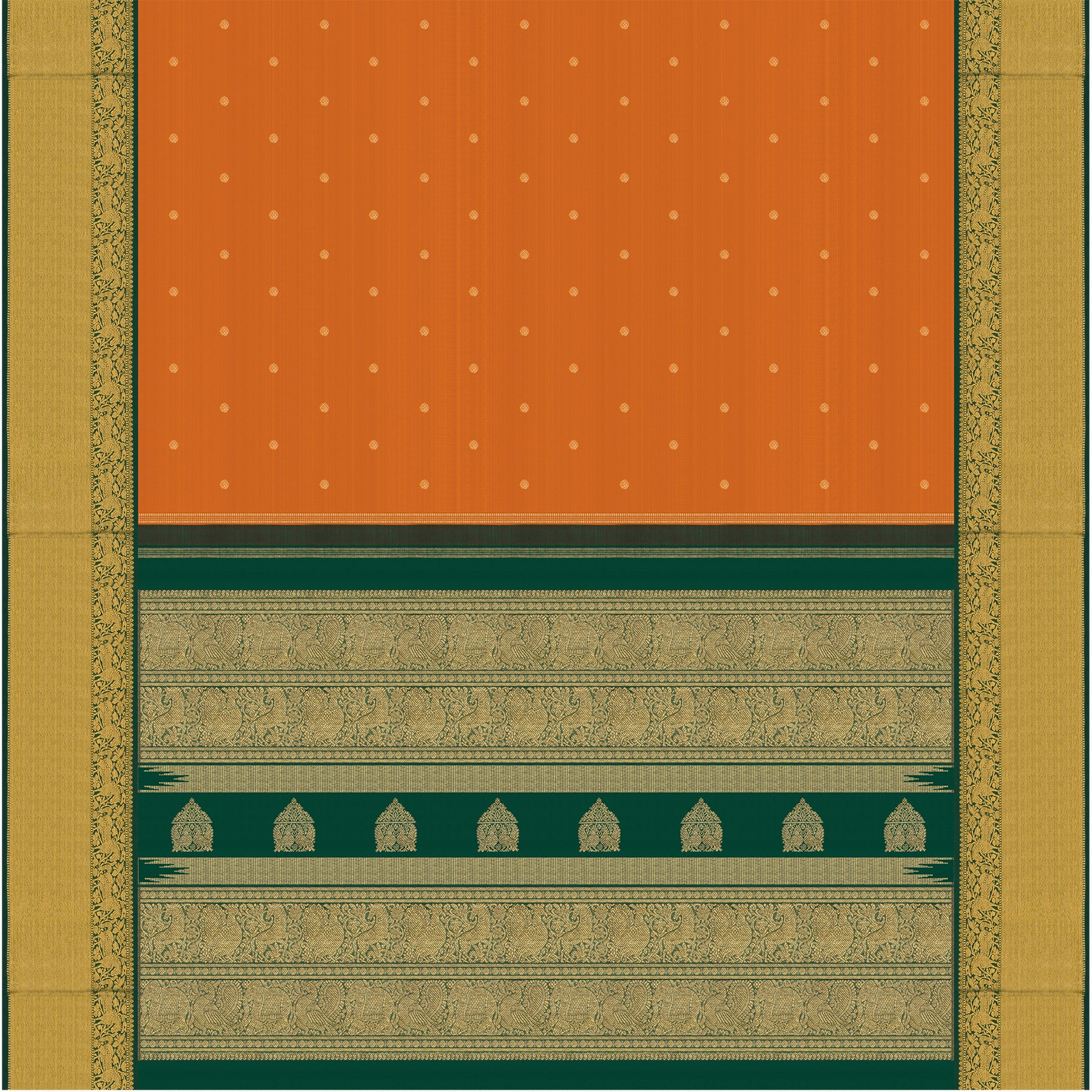 Kanakavalli Kanjivaram Silk Sari 25-109-HS001-09799 - Full View