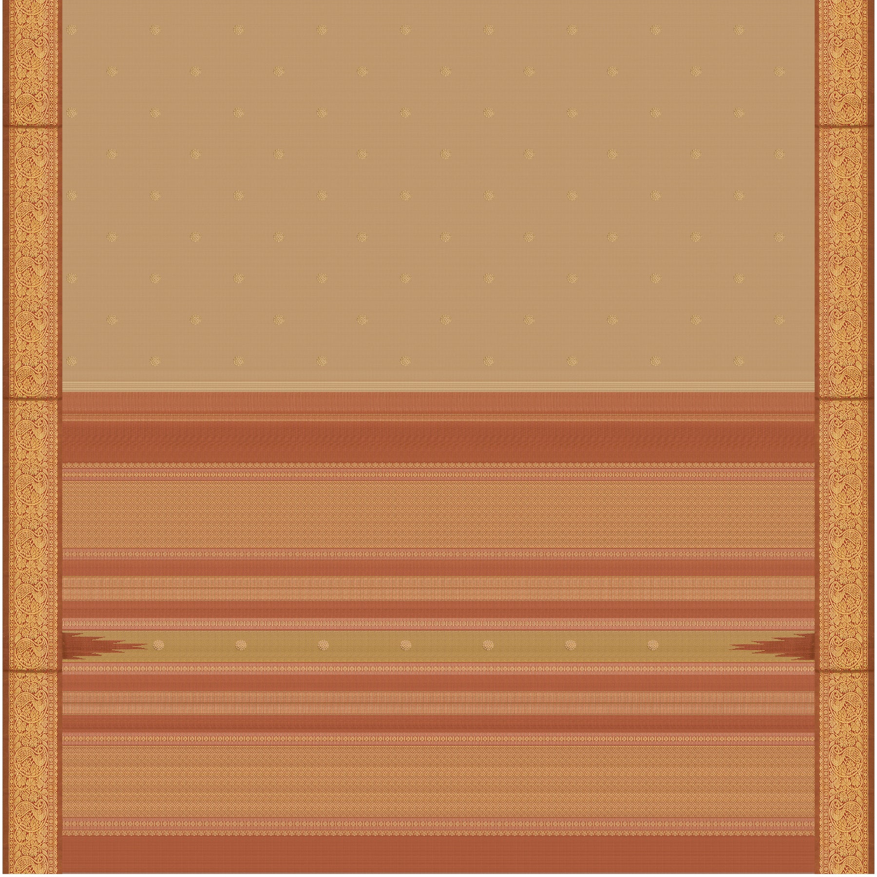 Kanakavalli Kanjivaram Silk Sari 25-109-HS001-09800 - Full View