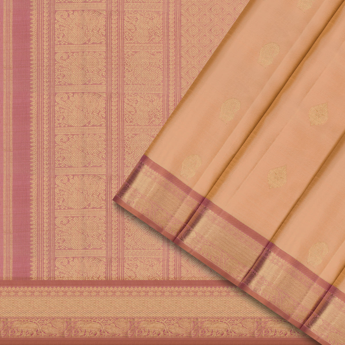 Kanakavalli Kanjivaram Silk Sari 25-109-HS001-09810 - Cover View