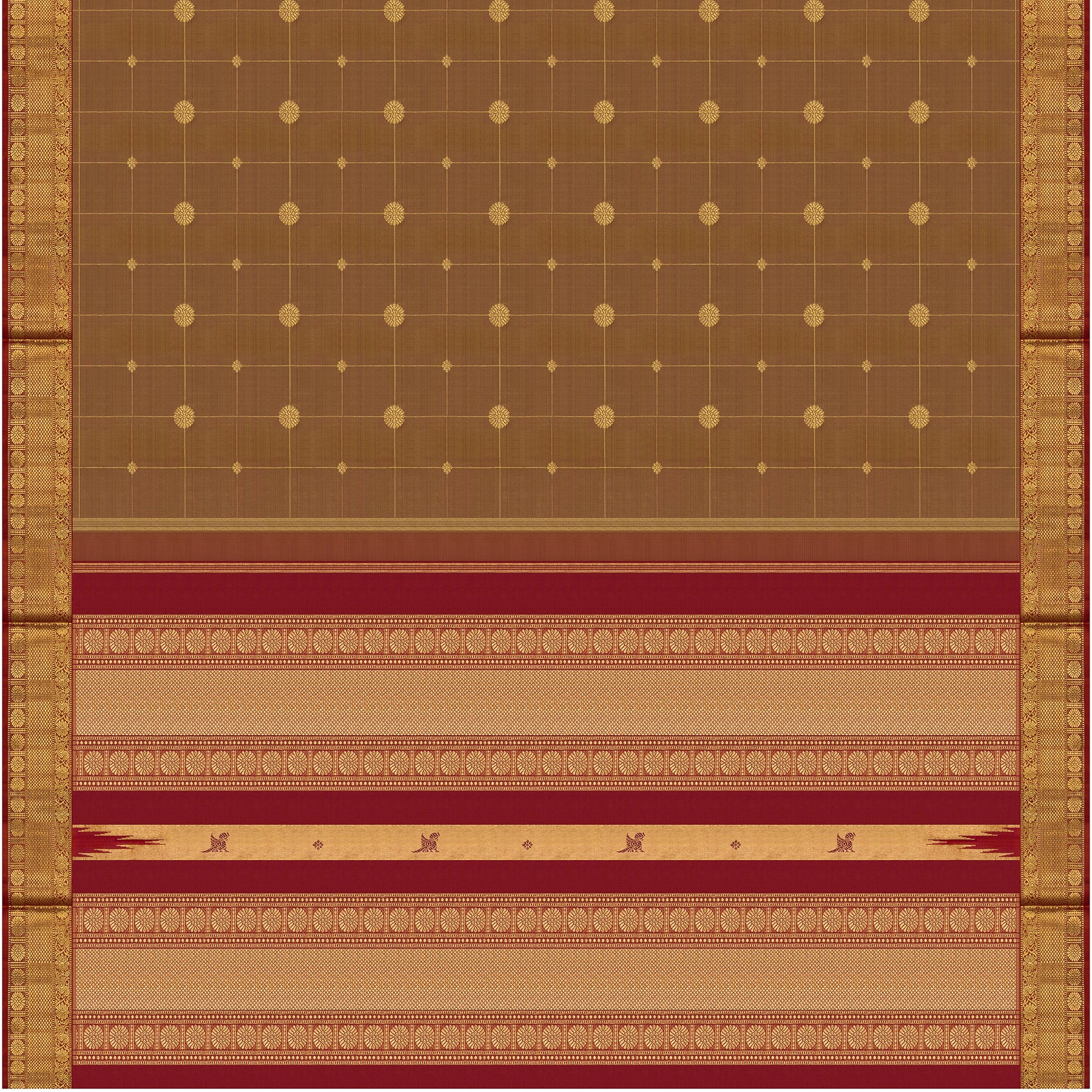 Kanakavalli Kanjivaram Silk Sari 25-109-HS001-09817 - Full View