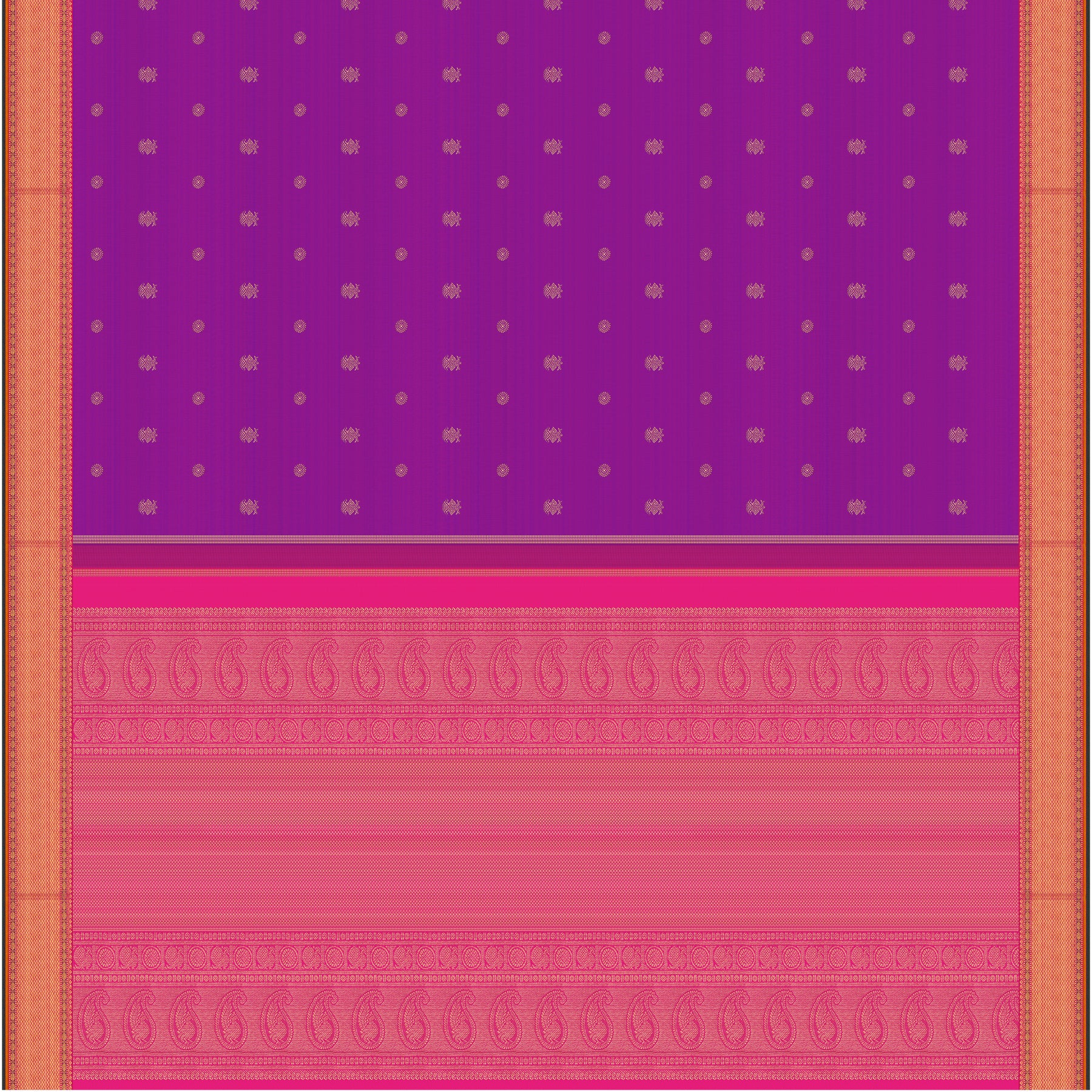 Kanakavalli Kanjivaram Silk Sari 25-109-HS001-09827 - Full View