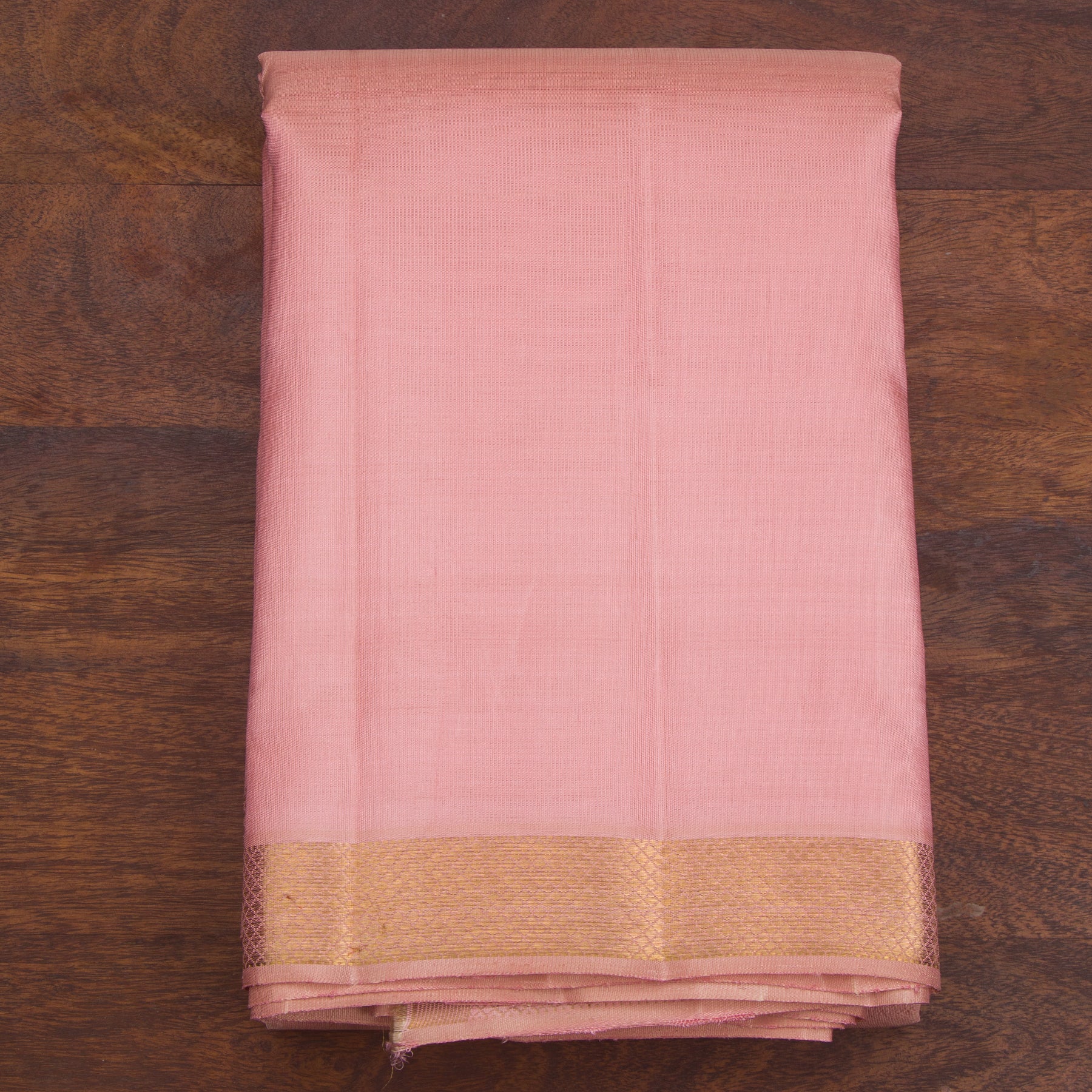 Kanakavalli Kanjivaram Silk Angavastram CO-ORD 25-110-AF001-00560 - Folded View
