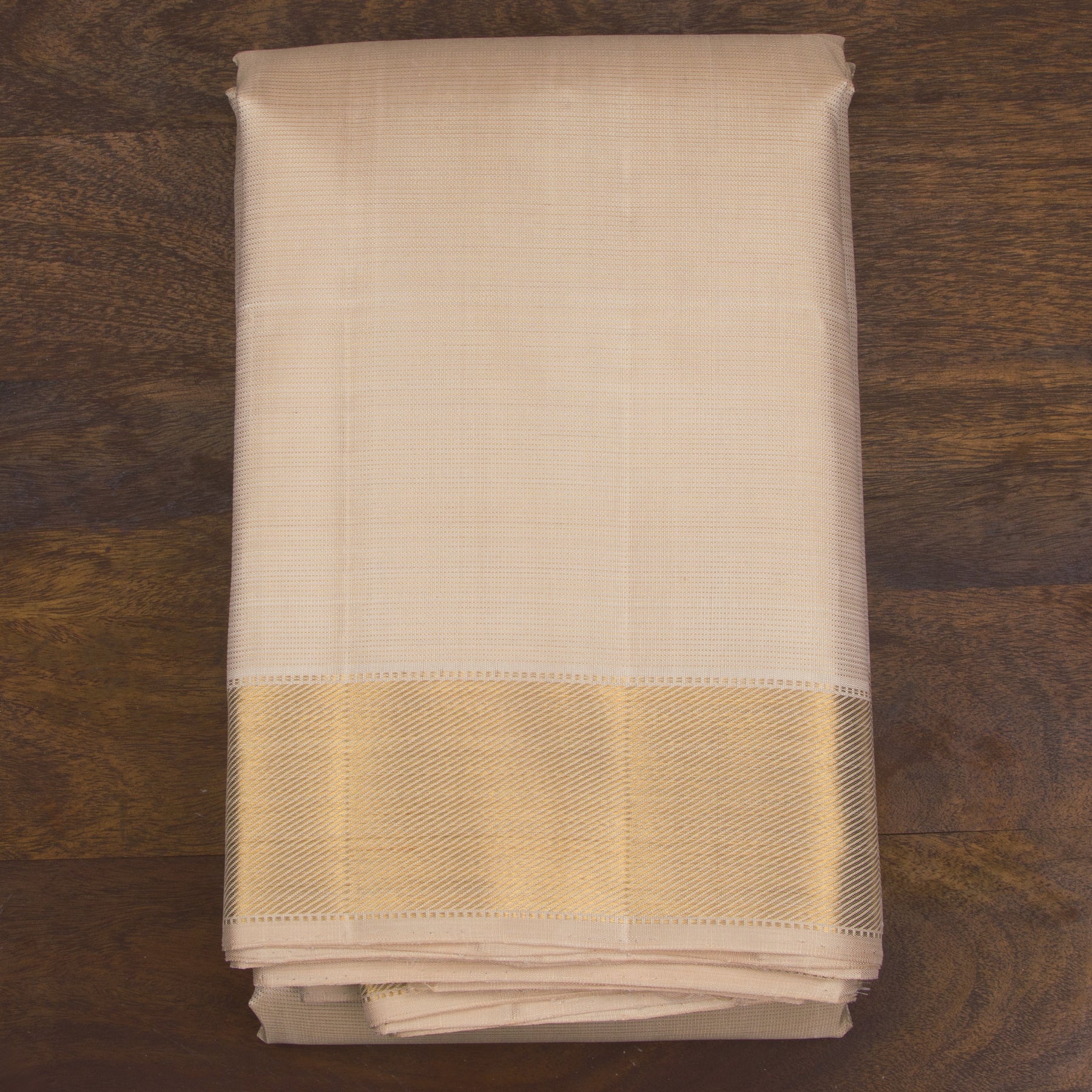 Kanakavalli Kanjivaram Silk Angavastram CO-ORD 25-110-AF001-01324 - Folded View
