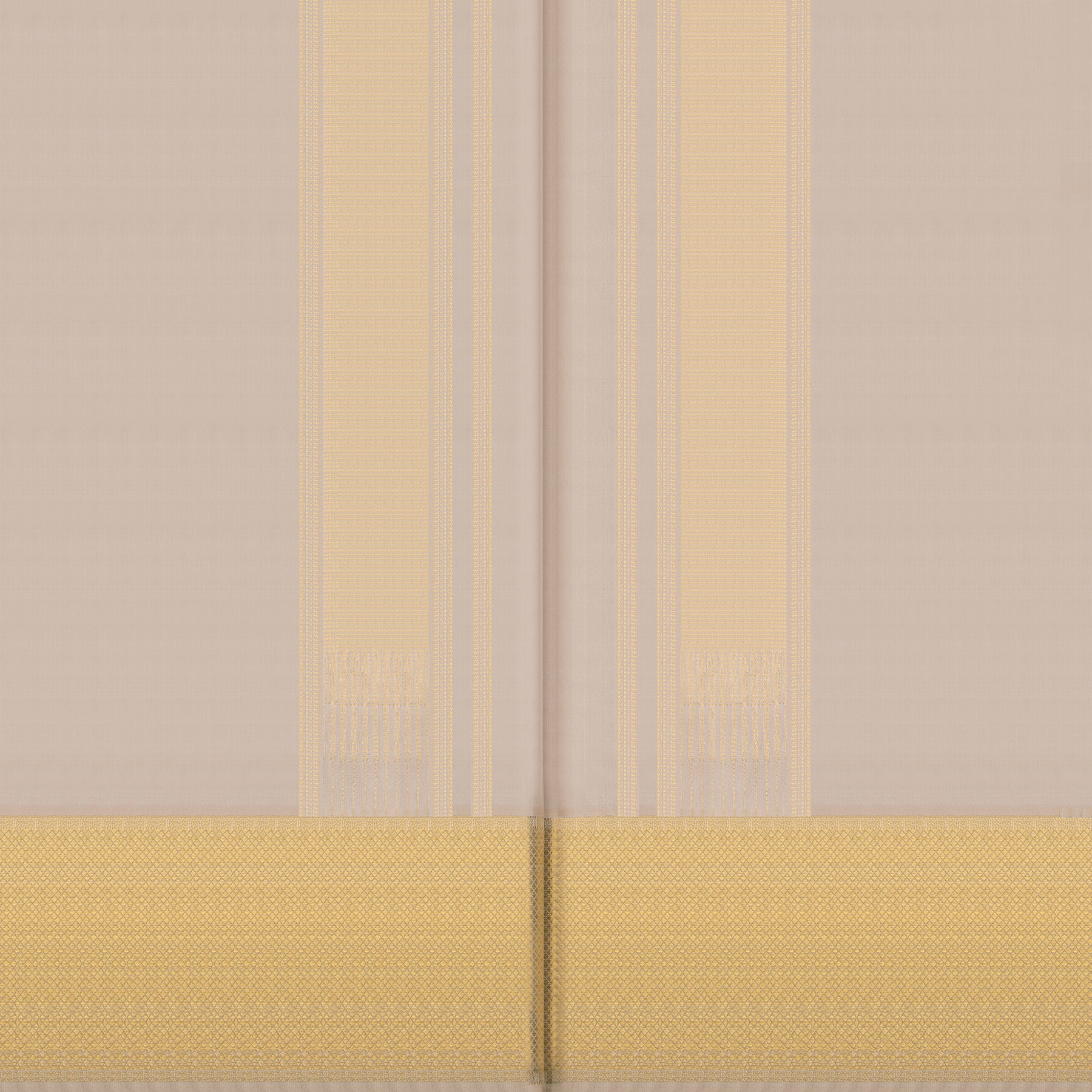 Kanakavalli Kanjivaram Silk Angavastram CO-ORD 25-110-AF001-01969 - Angavastram View