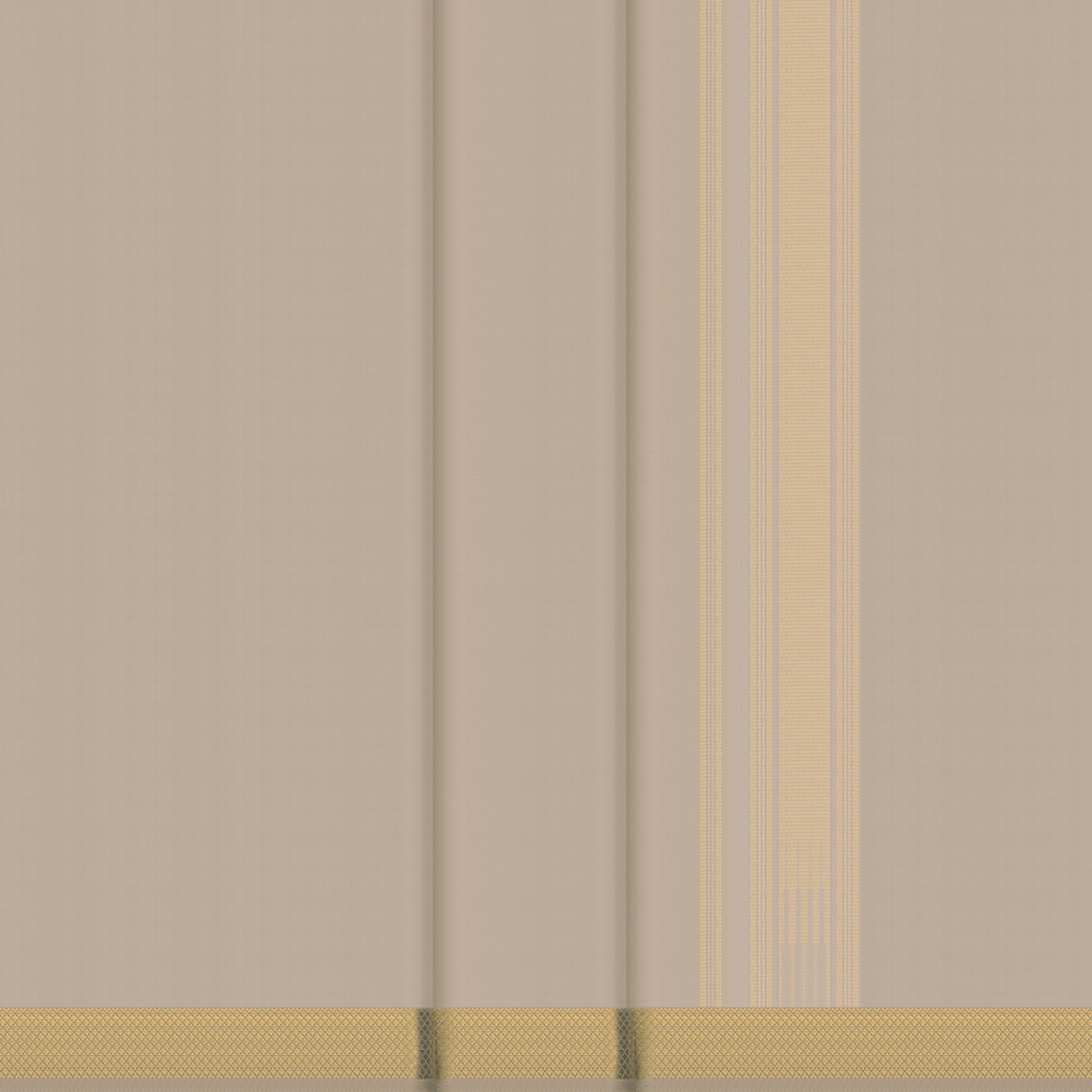 Kanakavalli Kanjivaram Silk Angavastram CO-ORD 25-110-AF001-02334 - Double Pleated View