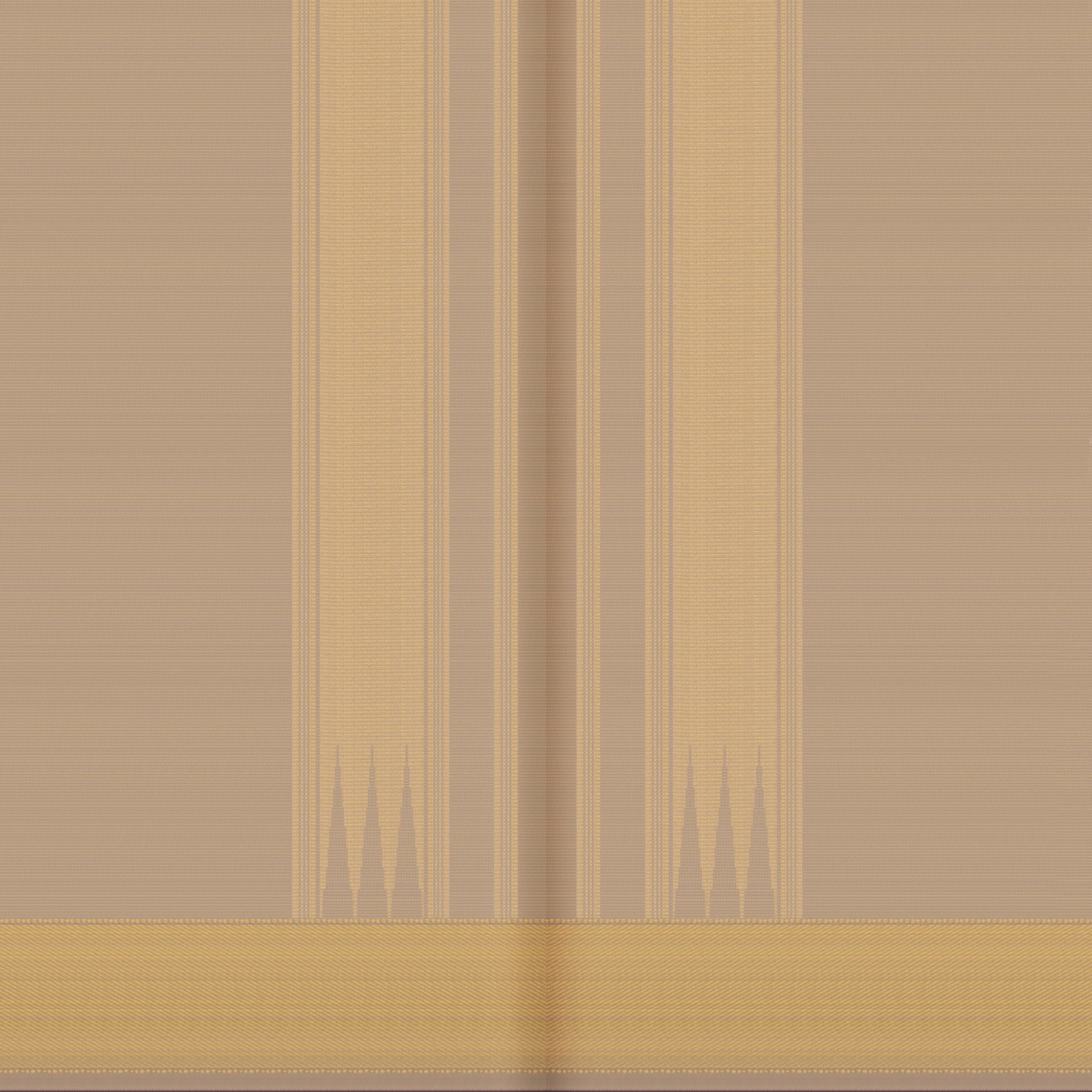 Kanakavalli Kanjivaram Silk Angavastram CO-ORD 25-110-AF001-02965 - Angavastram View